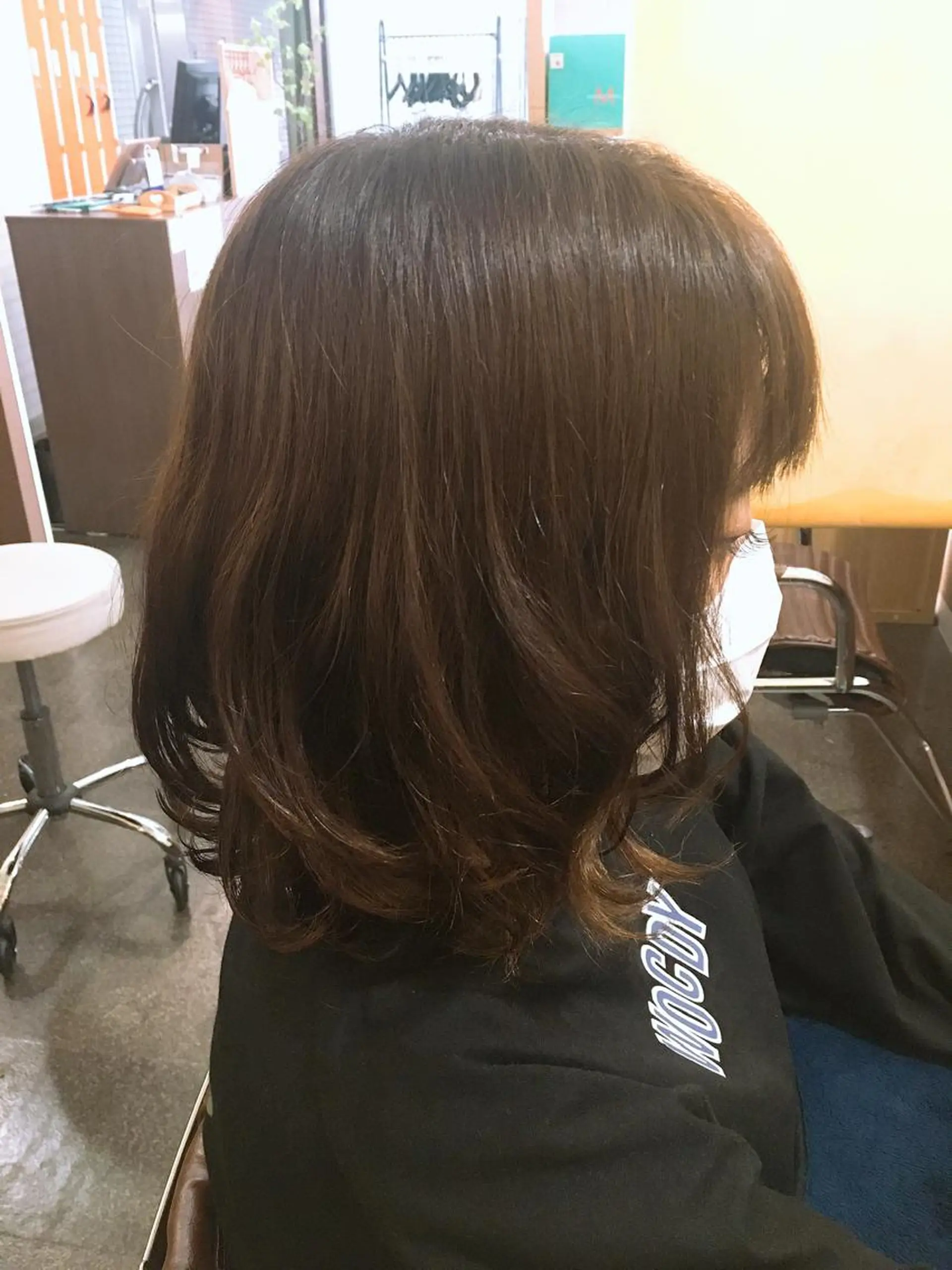ミディアム パーマ ai 浅草橋のヘアスタイル