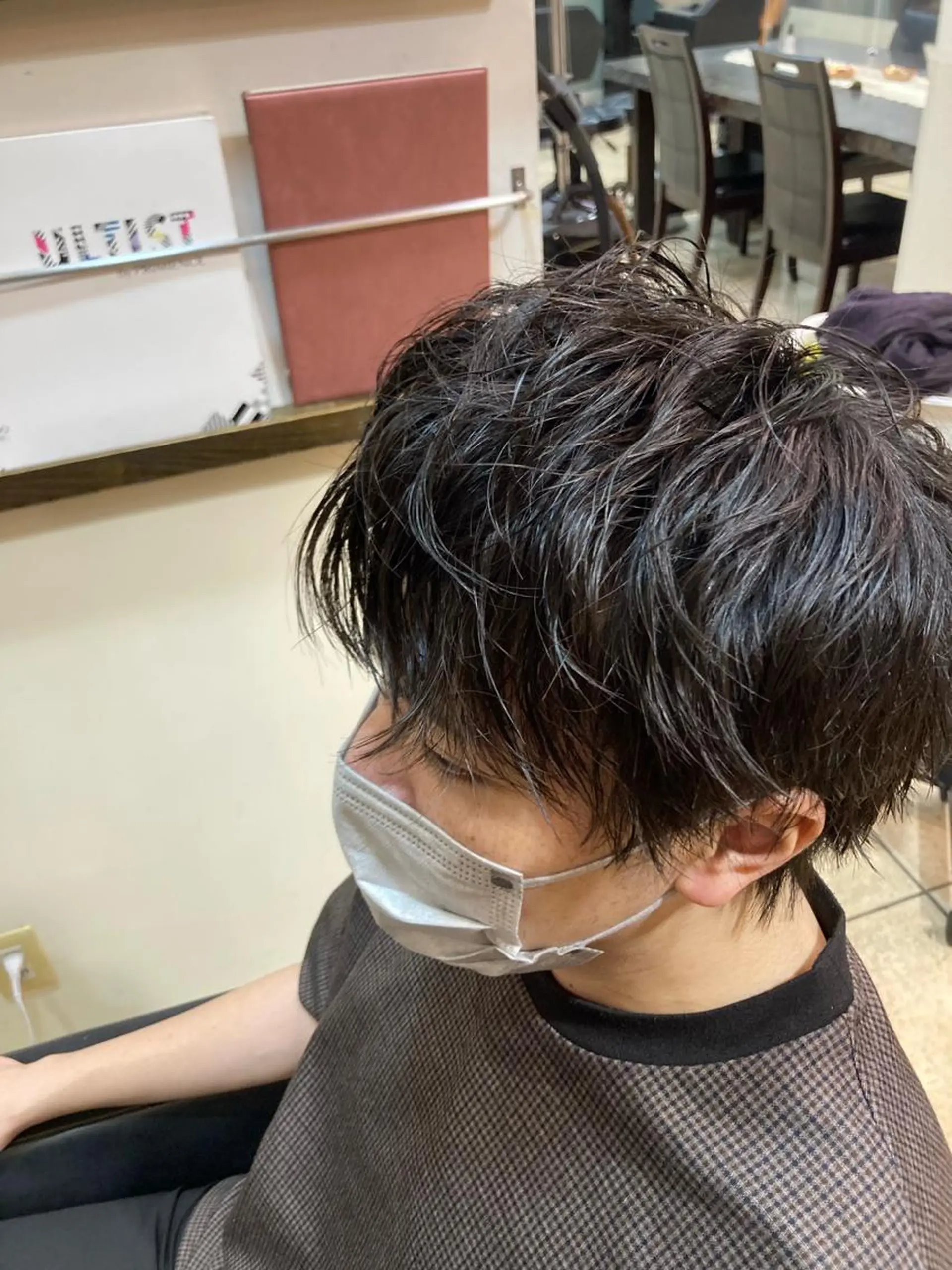 ショート パーマ カット トリートメント 🌟東銀座マンツーマ ン🌟タカナシのヘアスタイル