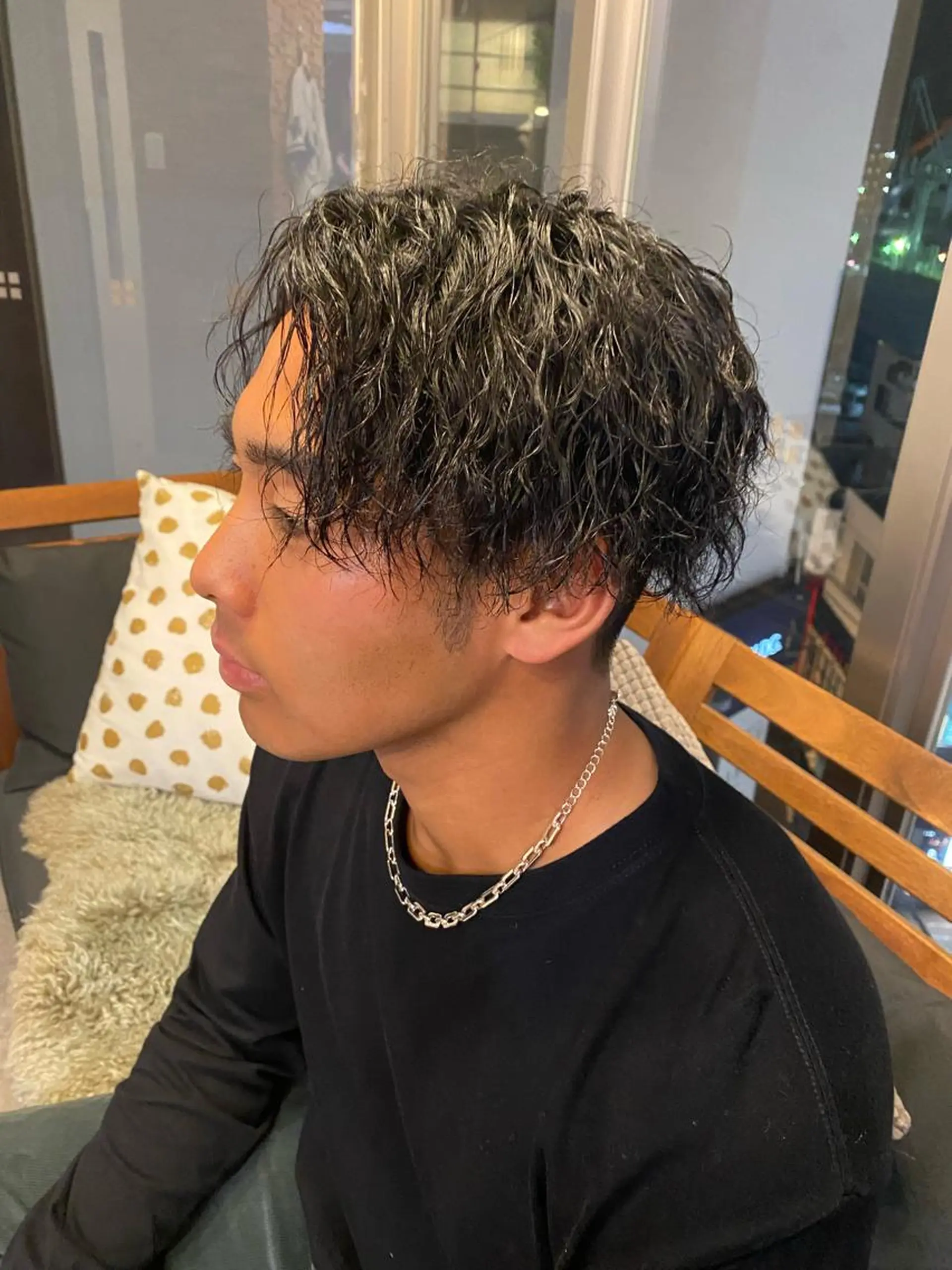 パーマ メンズ men'slapis YUTOのヘアスタイル