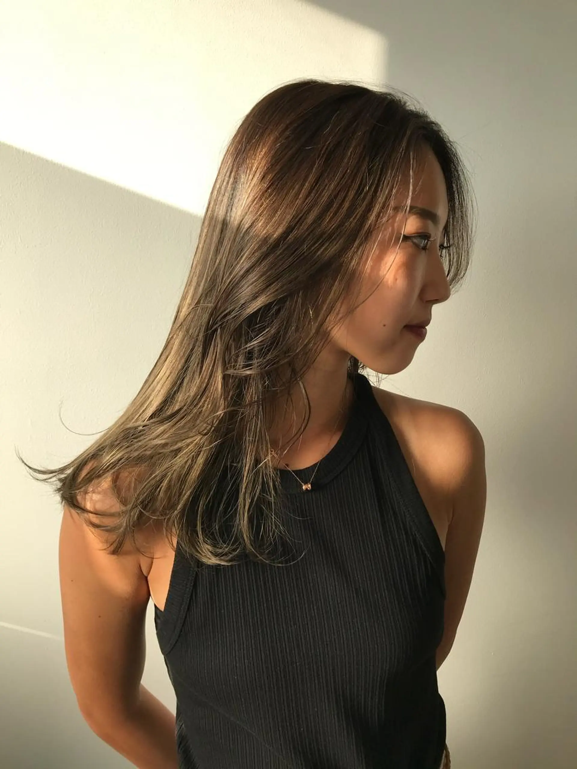 カラー nono/パーマ /顔まわりカット🐈のヘアスタイル