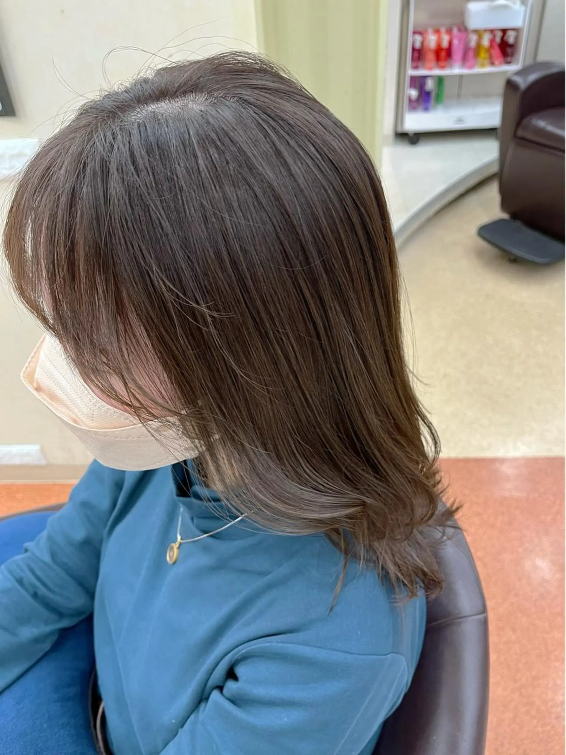 セミロング カラー 【ニュアンスカラー・ 髪質改善】スズキカナのヘアスタイル