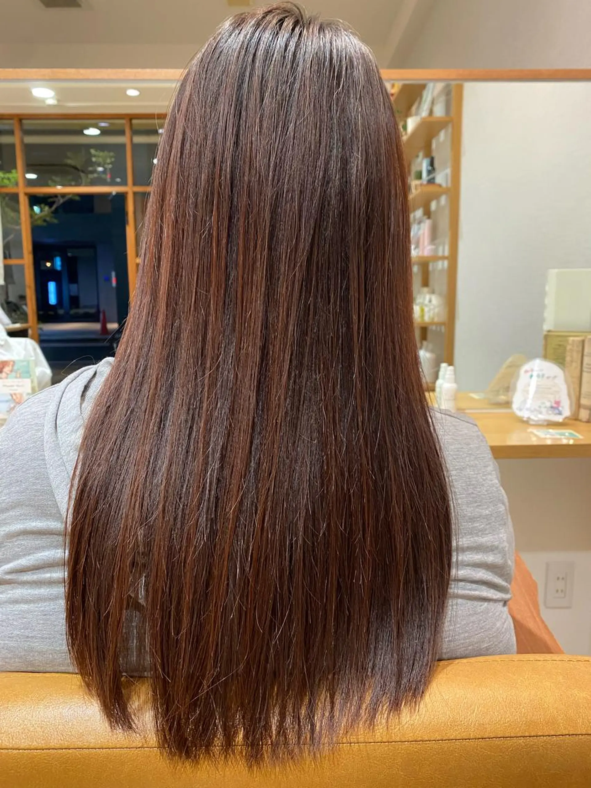 ロング 髪質改善 縮毛矯正 トリートメント 佐藤 かののヘアスタイル