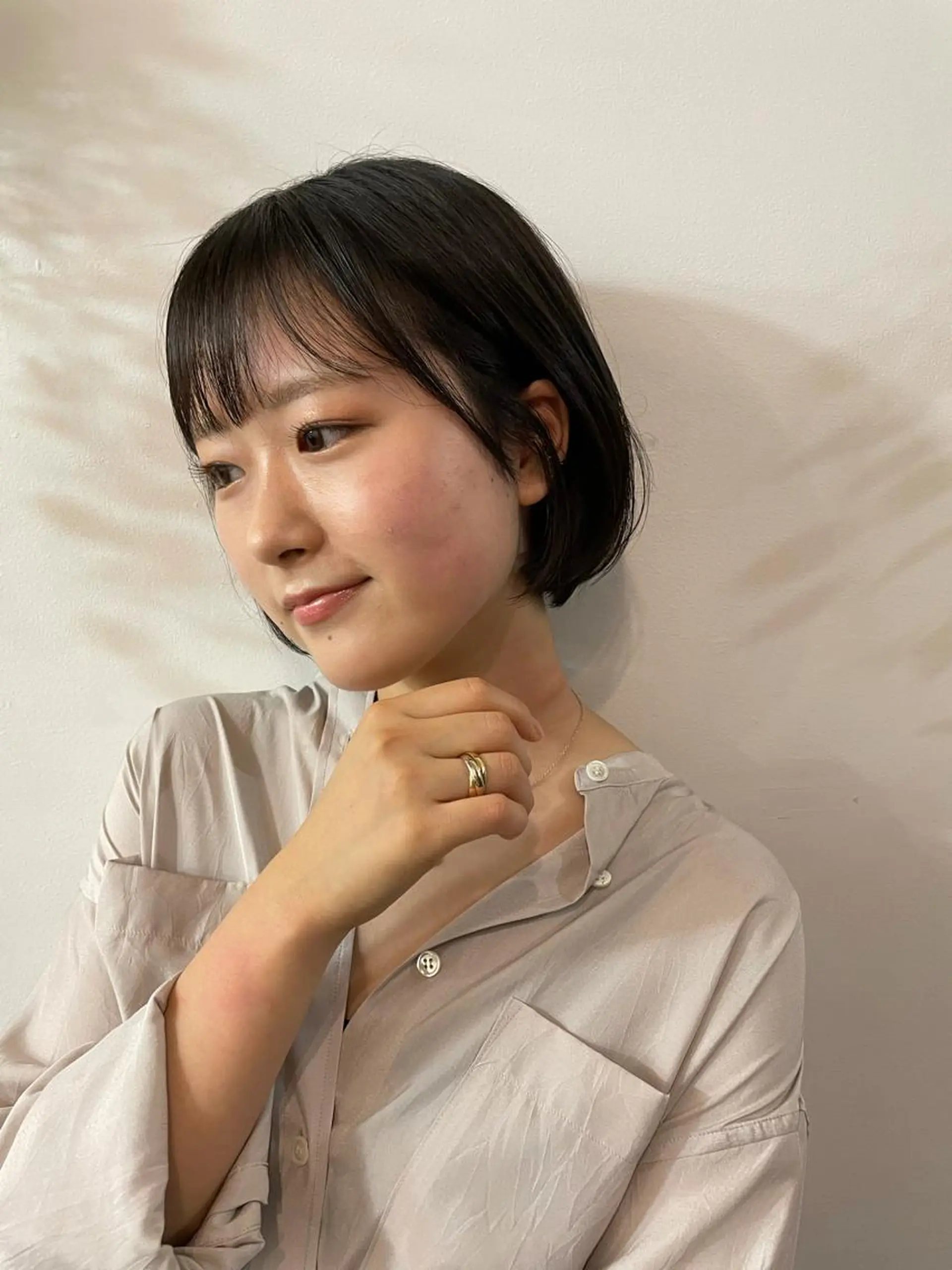 ショート カラー ボブ ツヤ美髪💐 髪質改善/高山愛来のヘアスタイル