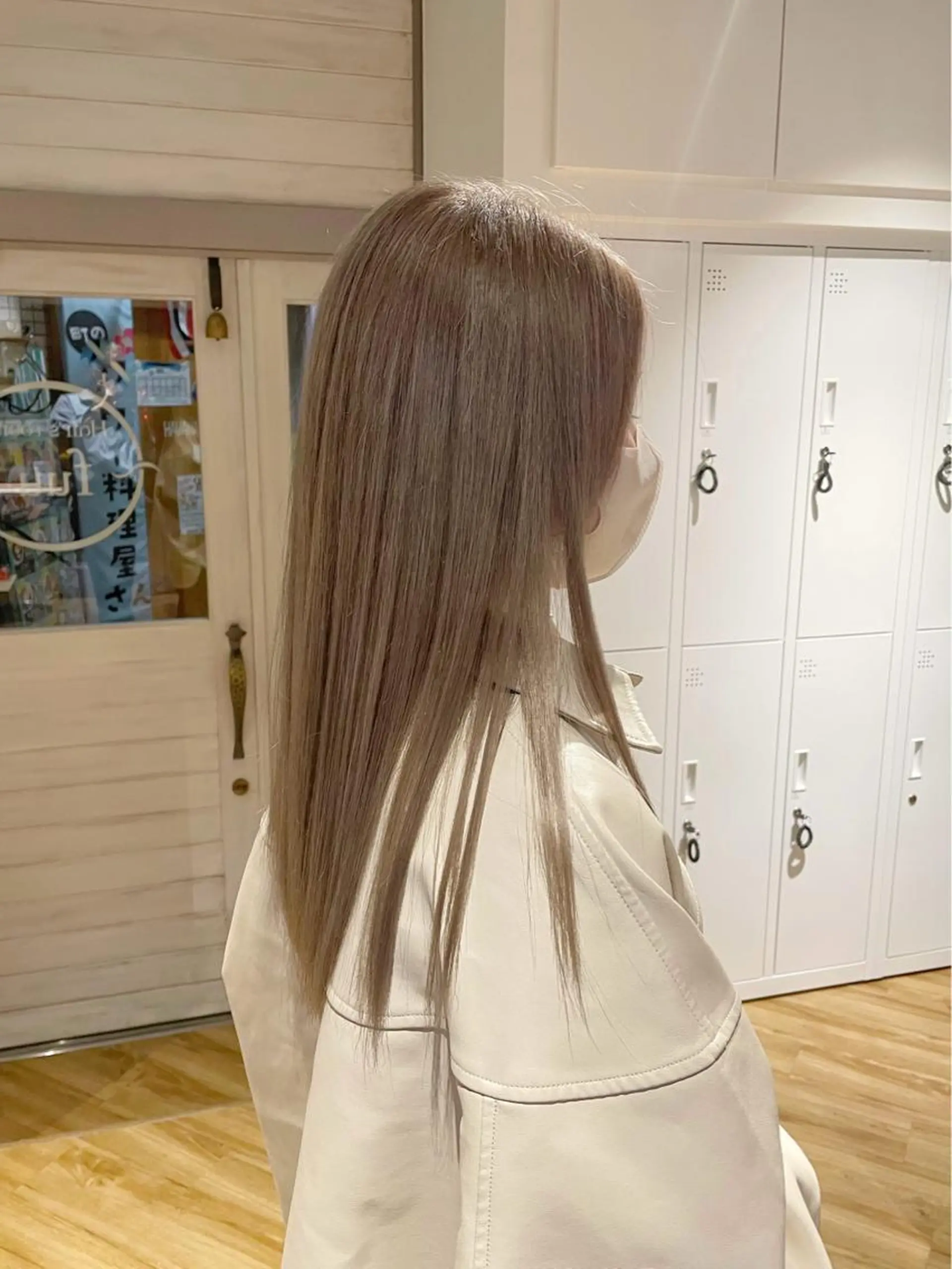 ロング カラー 杉村 未来のヘアスタイル