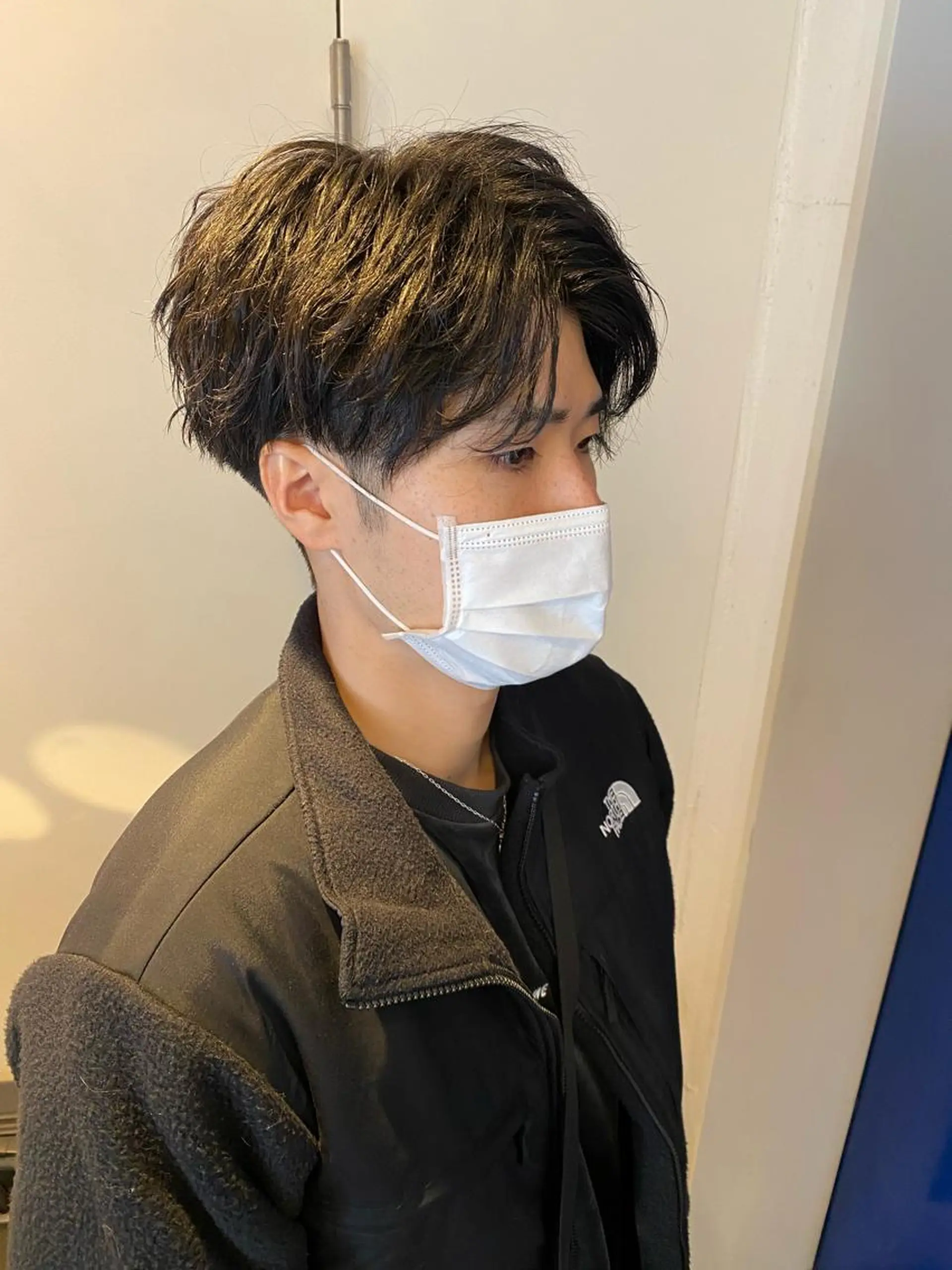 メンズ シャドウパーマ/ 波巻パーマYu-Kiのヘアスタイル