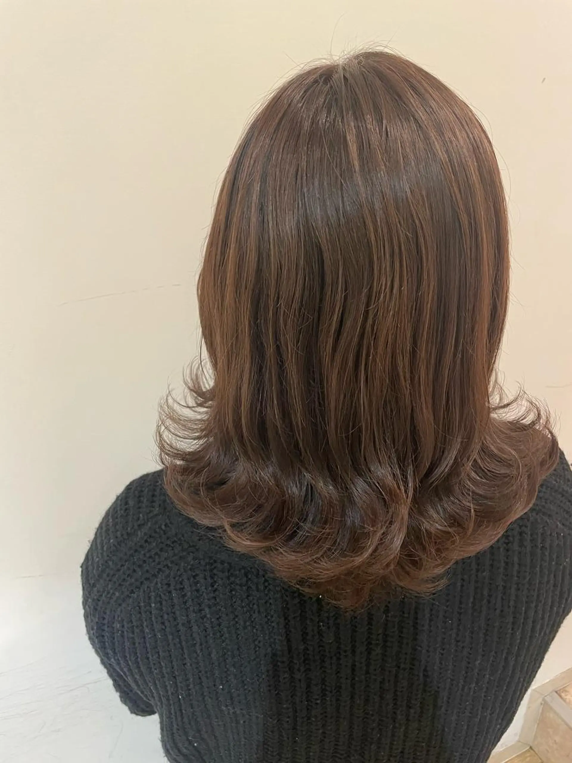 セミロング ボブカット 佐々木 祐太のヘアスタイル