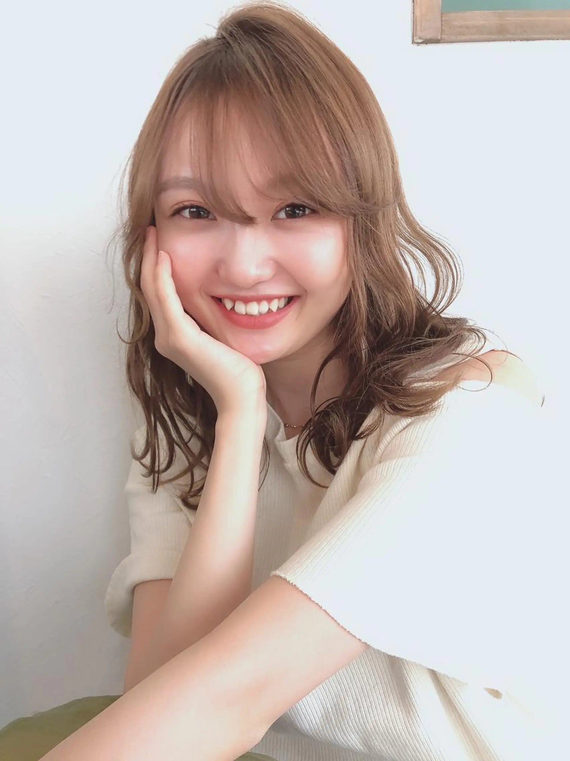 セミロング ボナセーラ・ ビバーチェ　田上台店のヘアスタイル