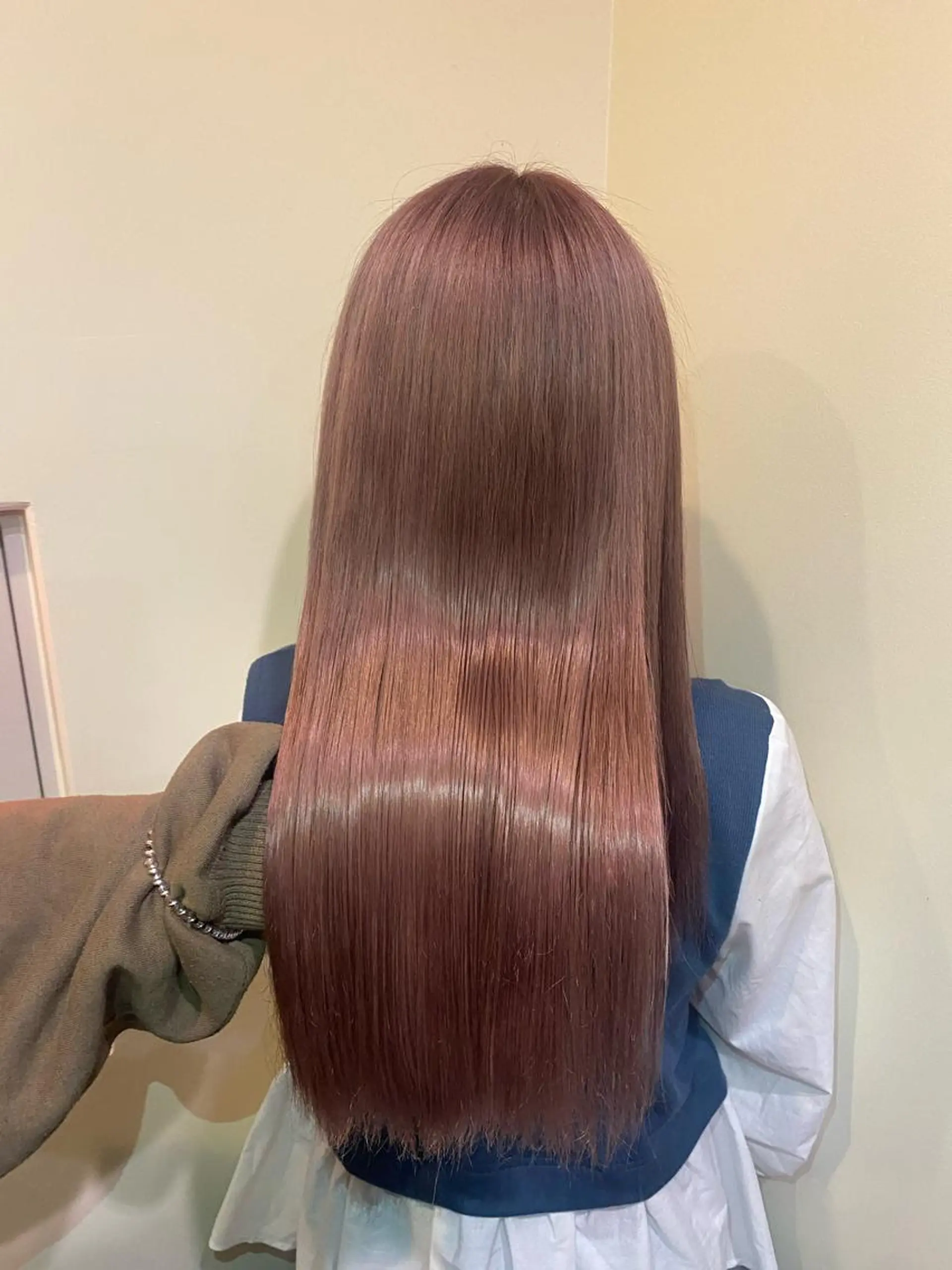 ロング トリートメント ヘアカラー トリートメント ミルクティー量産💙 💙ブリーチ特化💙のヘアスタイル