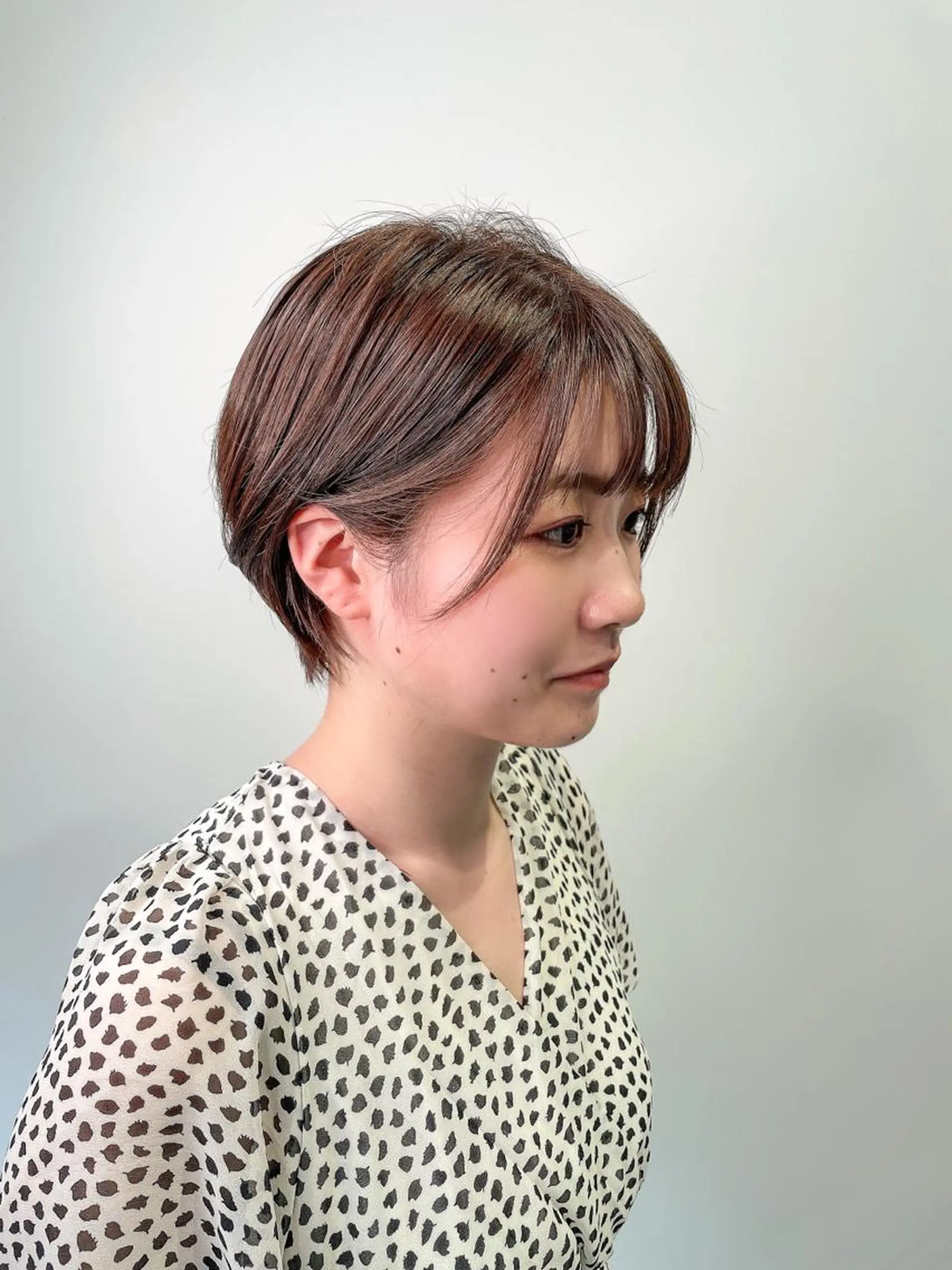 ショート カット 佐藤 結花のヘアスタイル