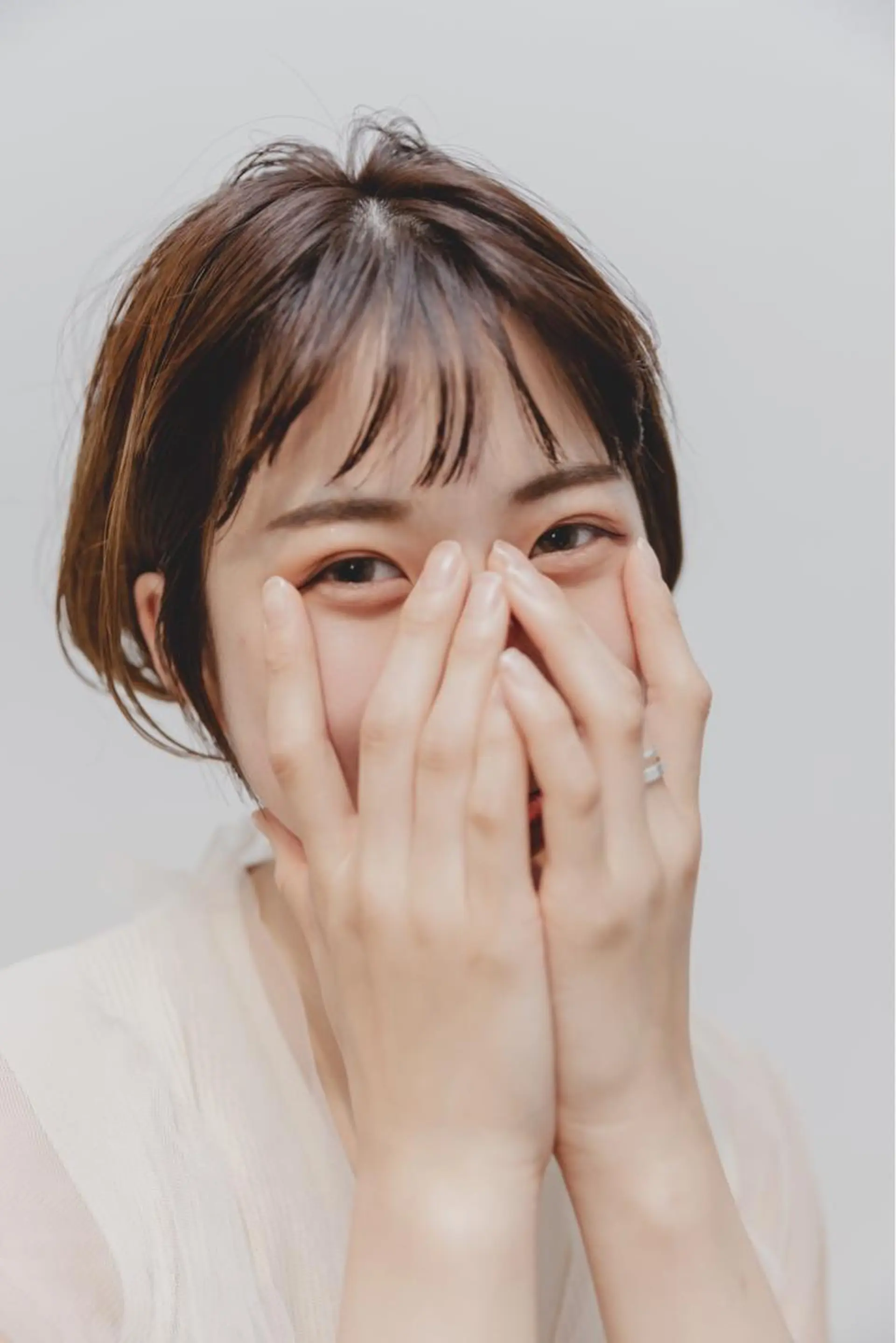 ショート カラー ツジガキ ユウスケのヘアスタイル