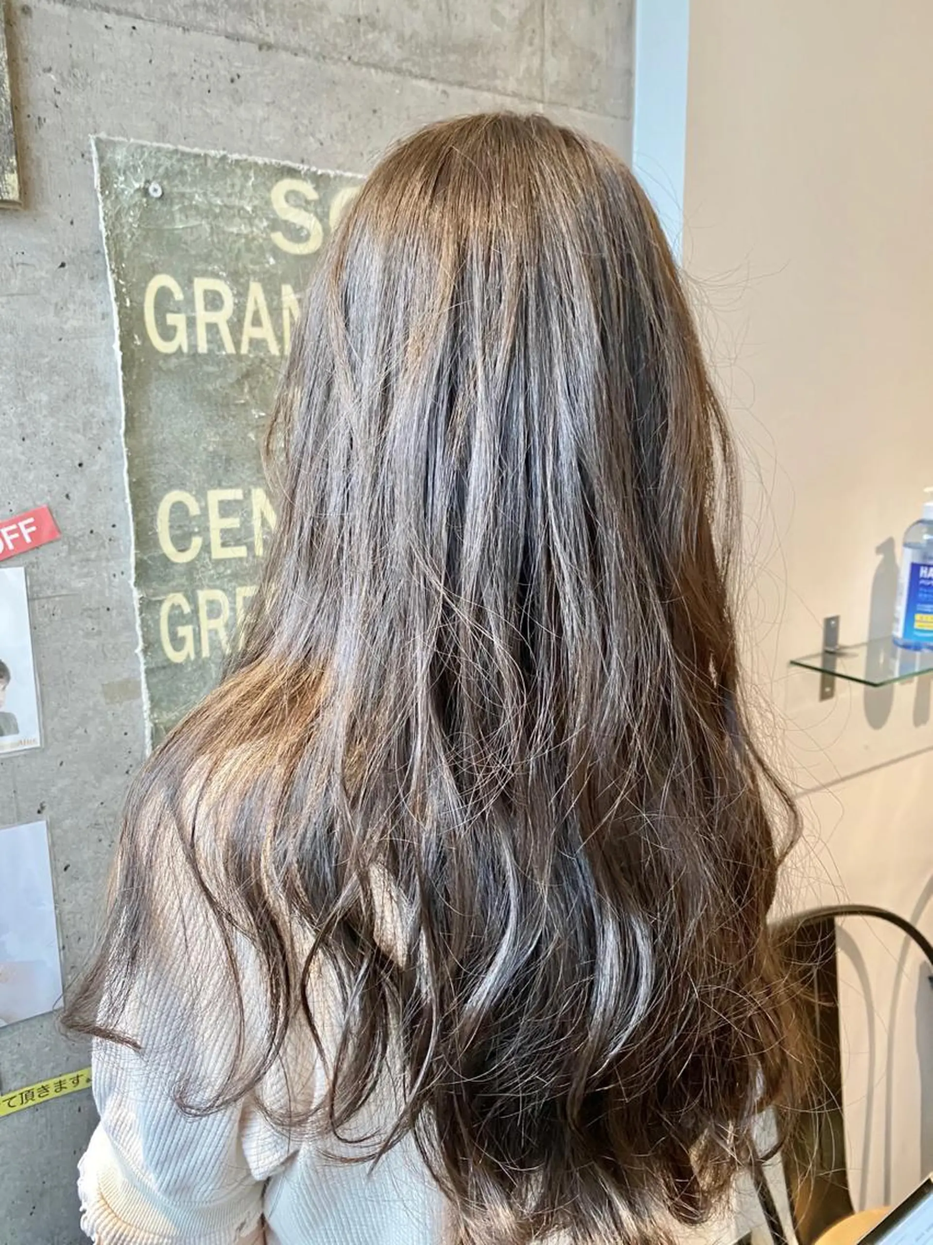 ロング カラー カット ヘアカラー トリートメント KEN KENのヘアスタイル