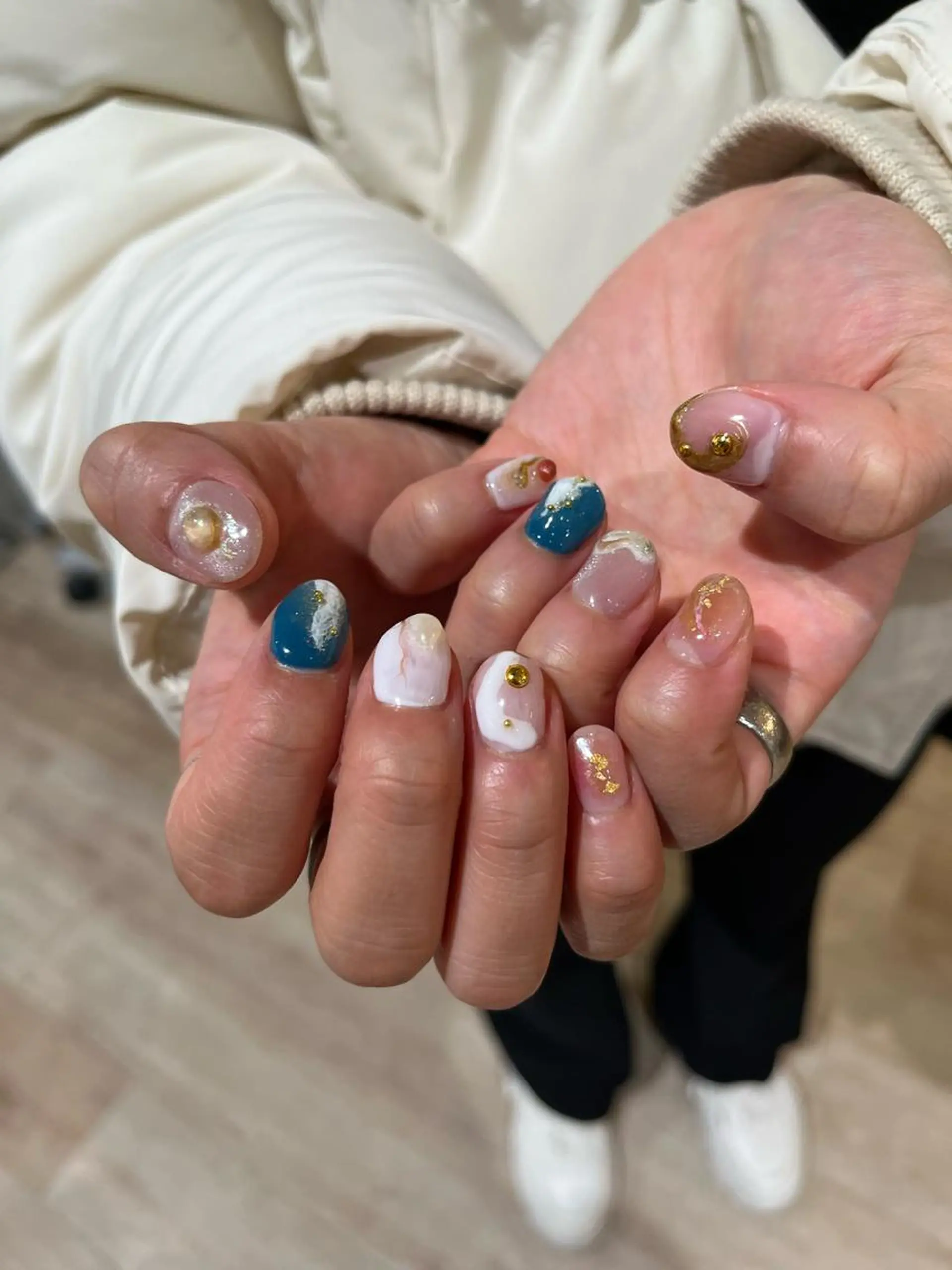 ネイル niconail 🧣ayu 📍烏山のネイルデザイン