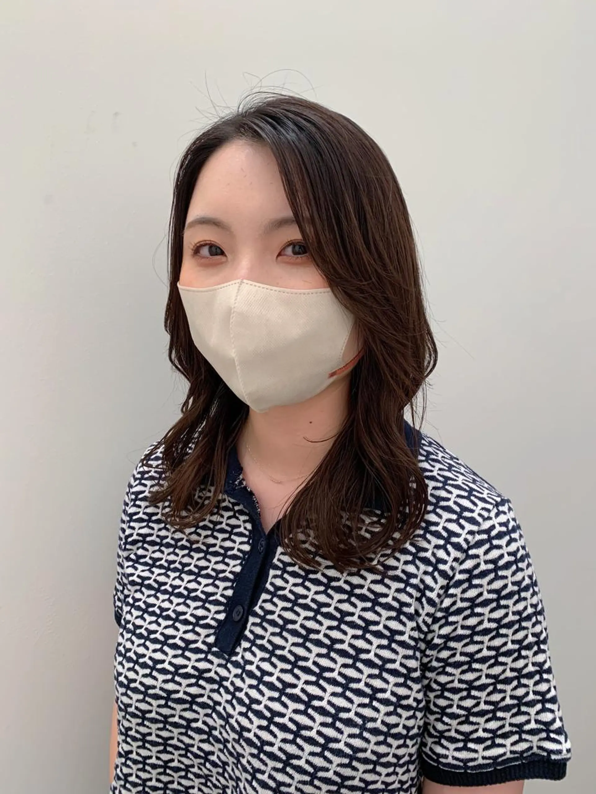 セミロング aoi /パーマ /まるみショートのヘアスタイル