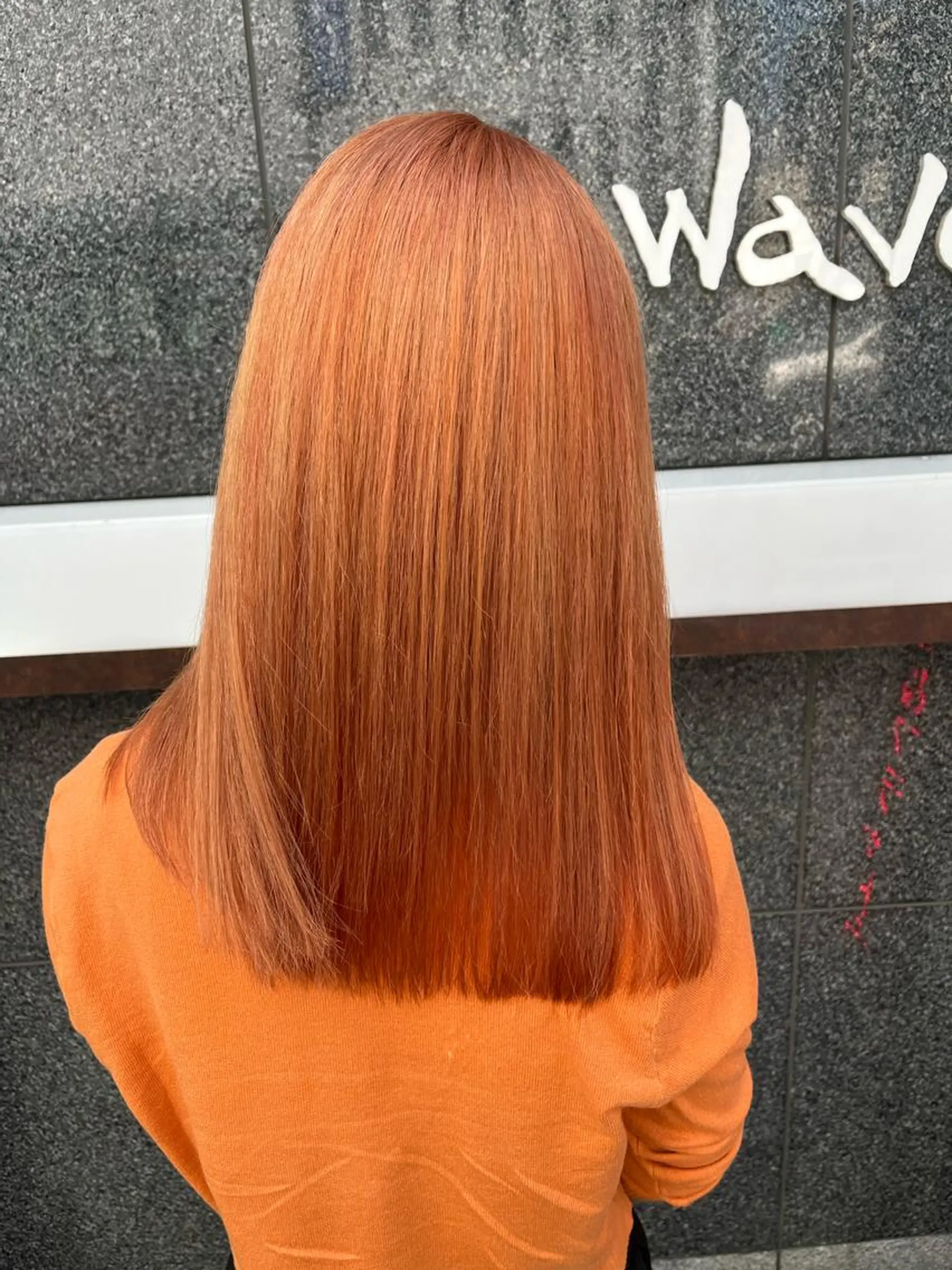 ロング ヘアカラー トリートメント ヘアセット 韓国/インナーカラー 🍑YUI🍑のヘアスタイル