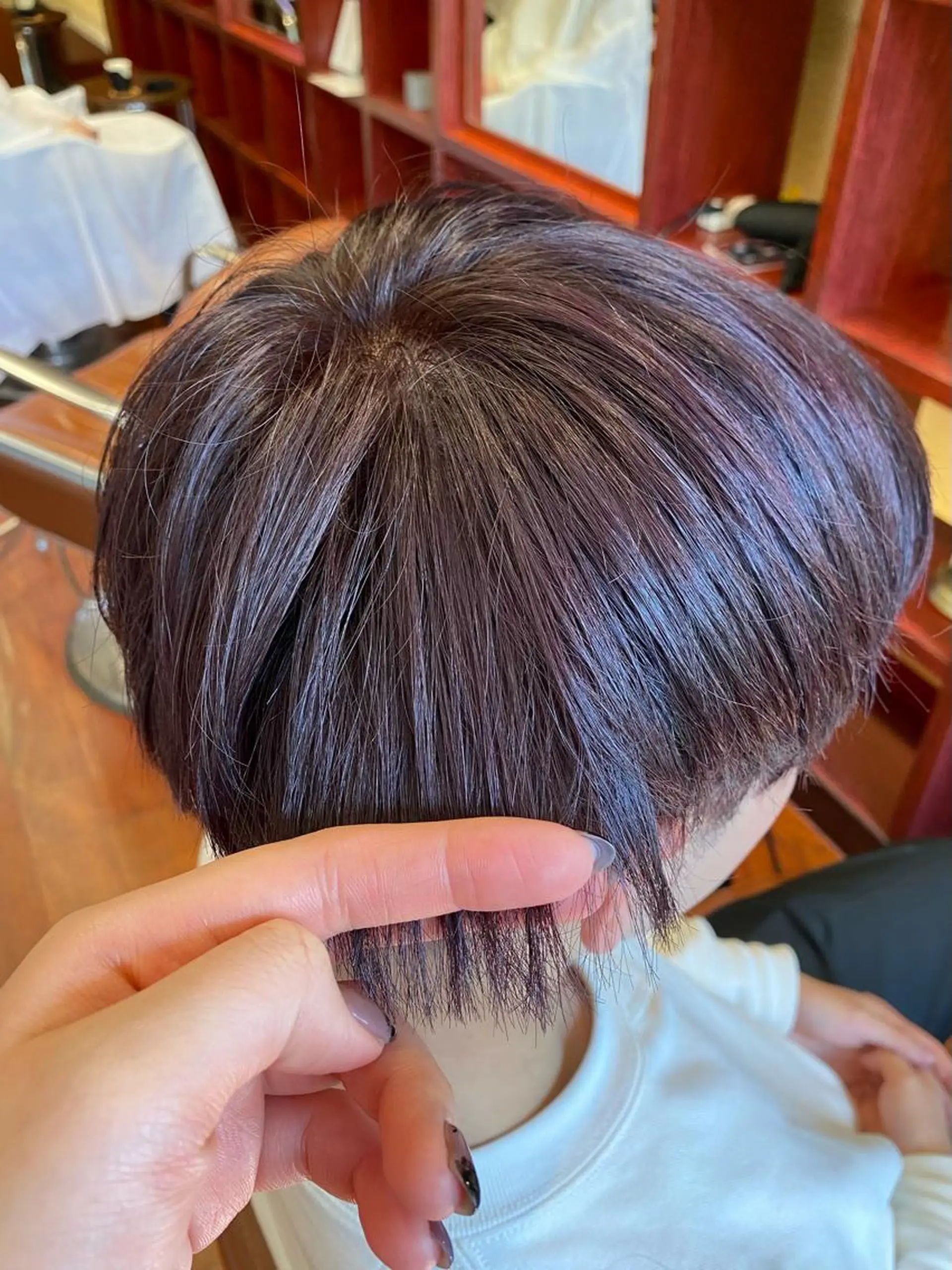 ミディアム カラー メンズ カット ヘアカラー オタク美容師🎮 AKARIのヘアスタイル