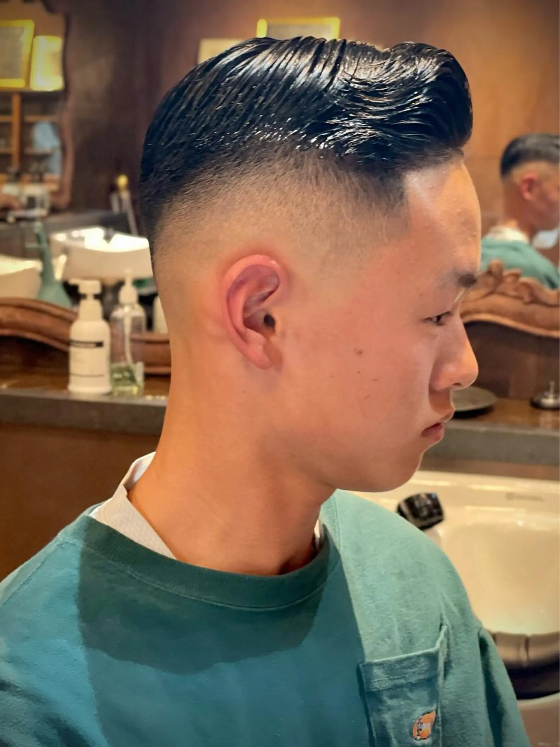 ショート 上岡 祐のヘアスタイル