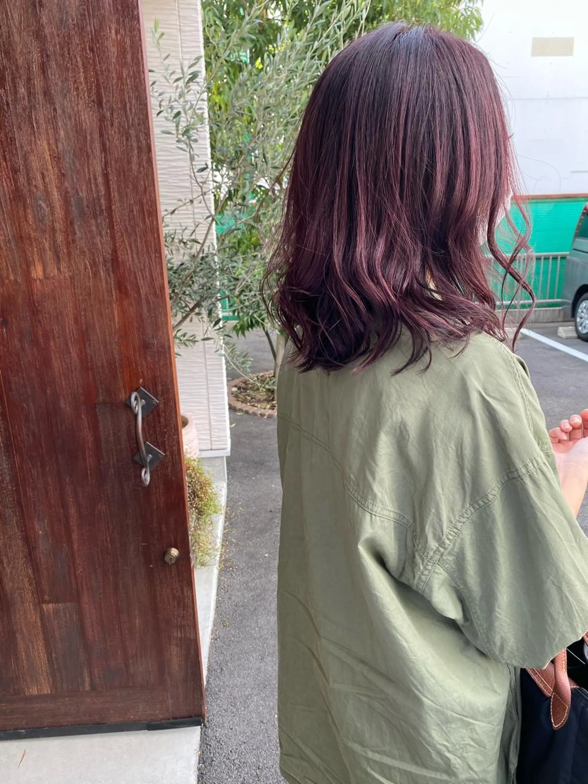 ミディアム カラー ラベンダーカラー ピンクカラー ピンクラベンダー カット ヘアカラー トリートメント 【浜松・豊橋】 ニシモトのヘアスタイル