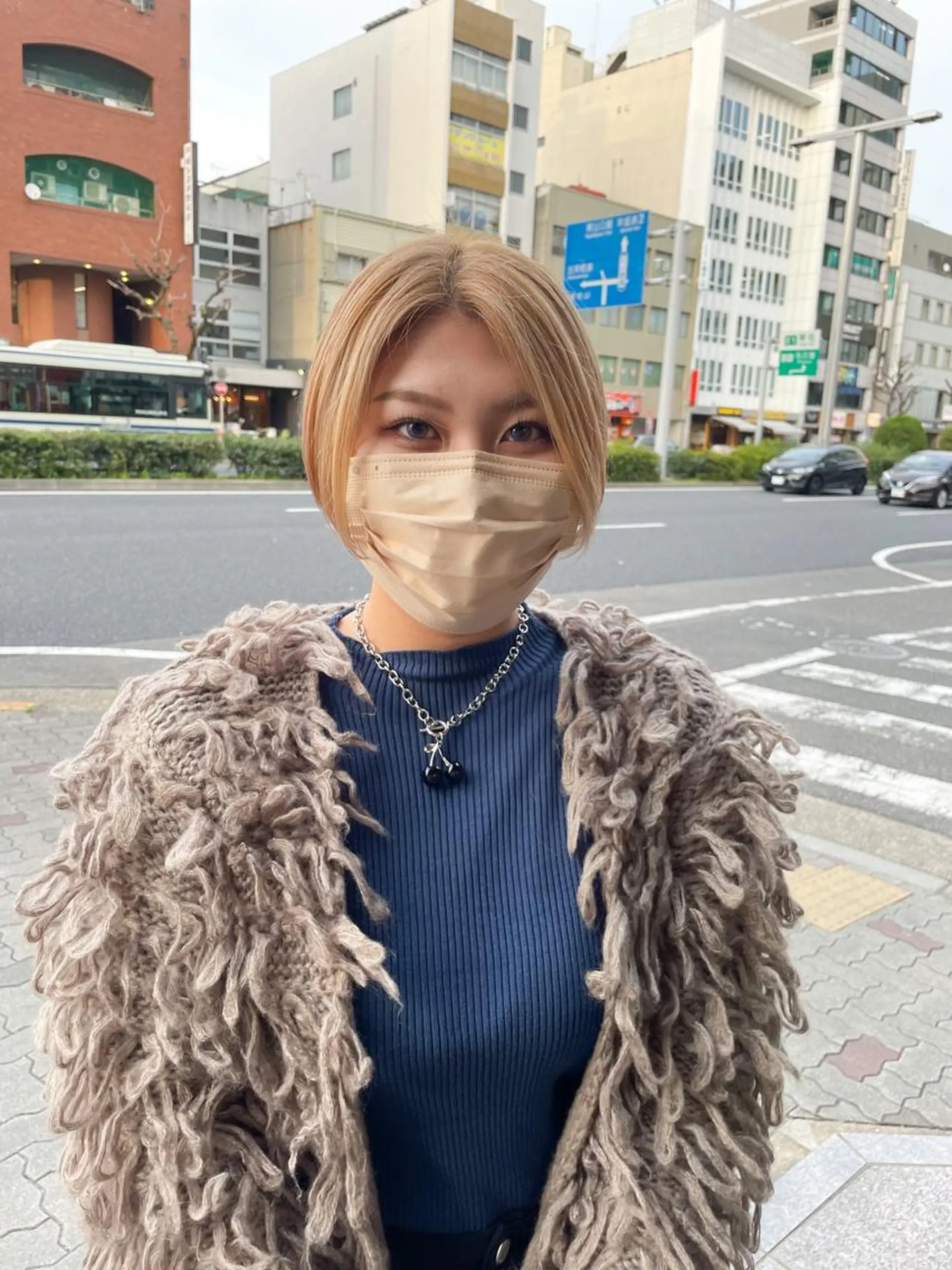 ショート カラー レイヤー/高橋 みく /池下/千種のヘアスタイル