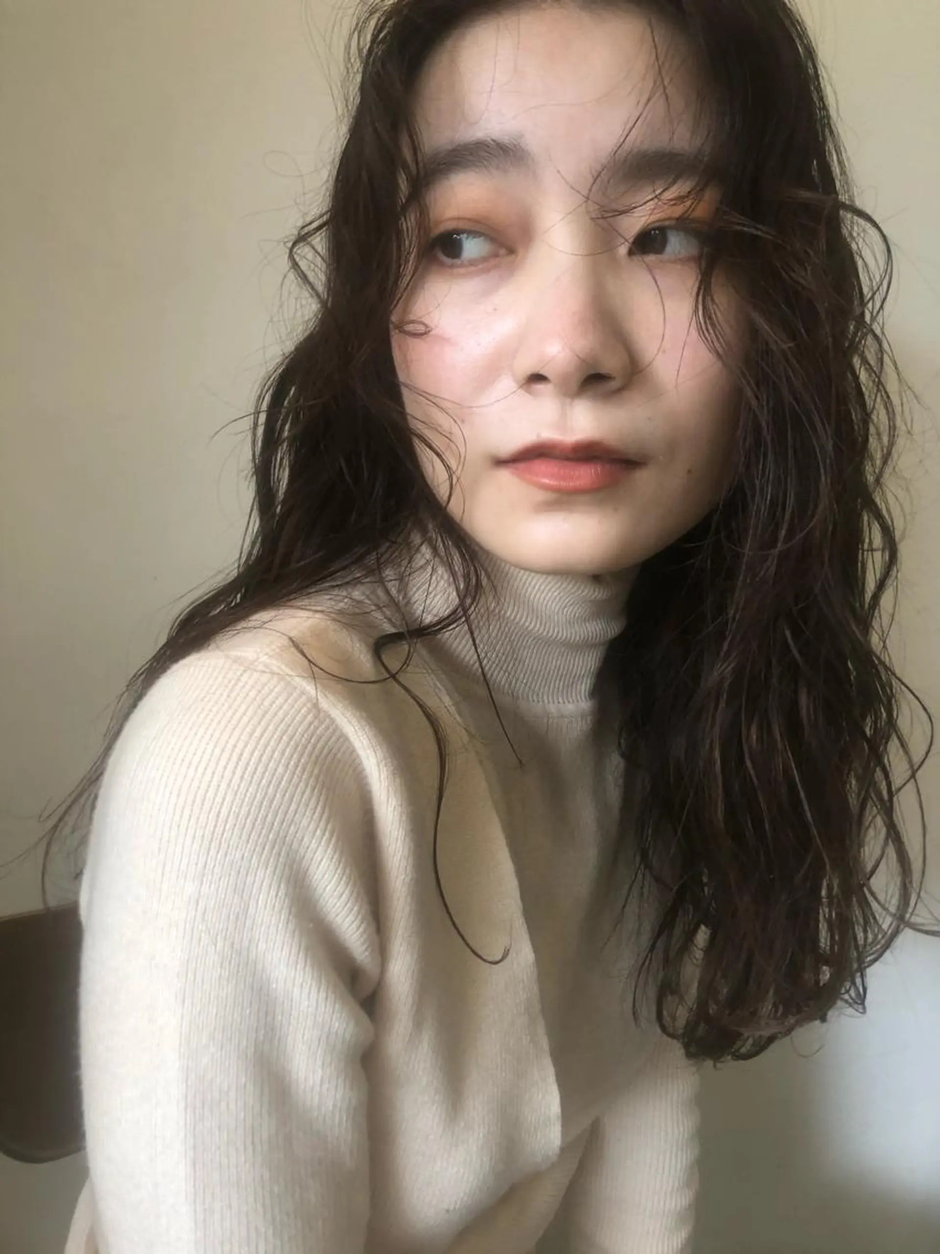 セミロング カラー カット ヘアカラー 大人girly🛋️ 🤍yukakoのヘアスタイル