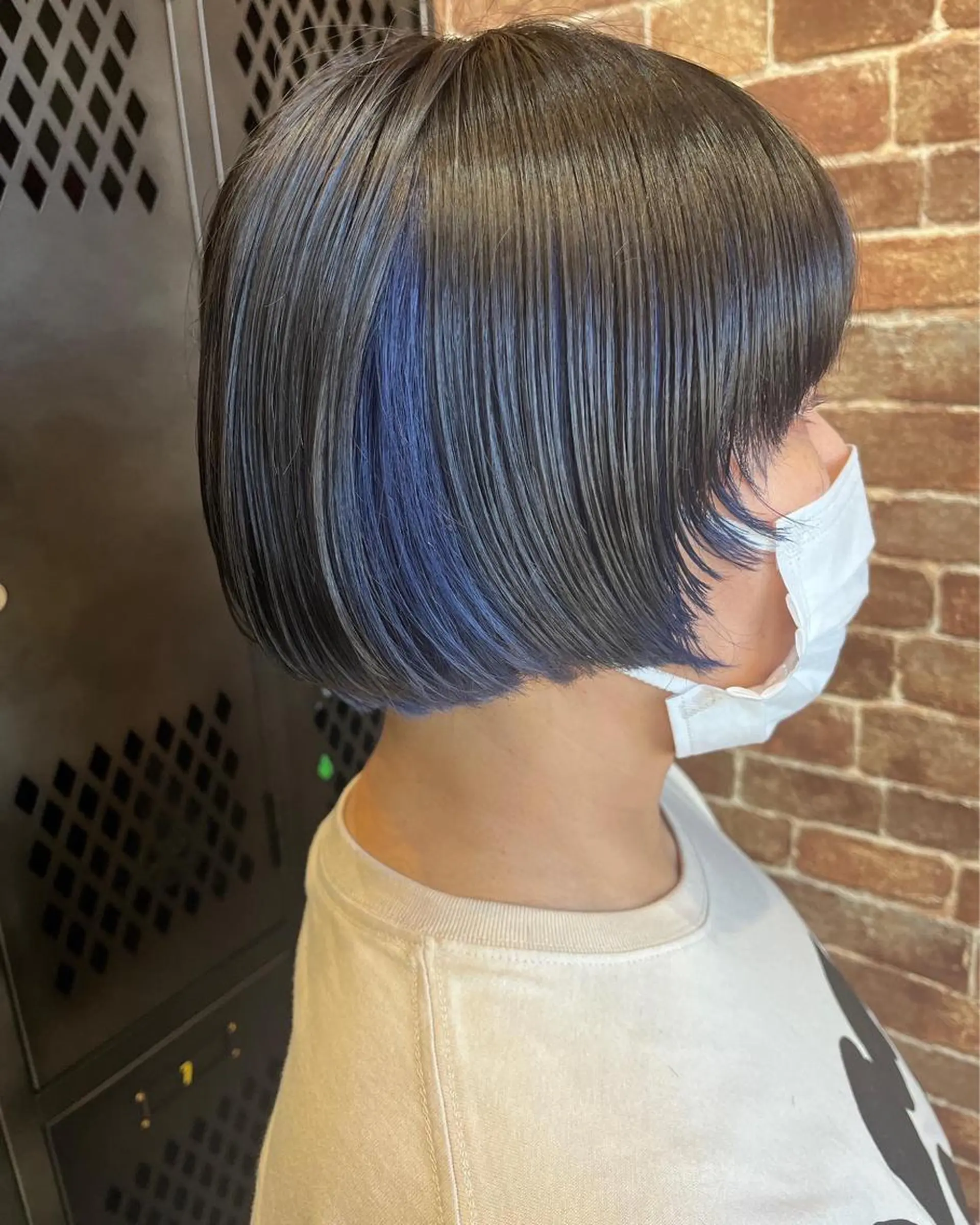 ショート カラー パーマ ヘアアレンジ メンズ キッズ ネイル マツエク・マツパ アイブロウ 切りっぱなしボブ メンズブリーチ メンズハイライト メンズインナーカラー マッシュ times salon名駅所属・久木原 ゆりのヘアスタイル