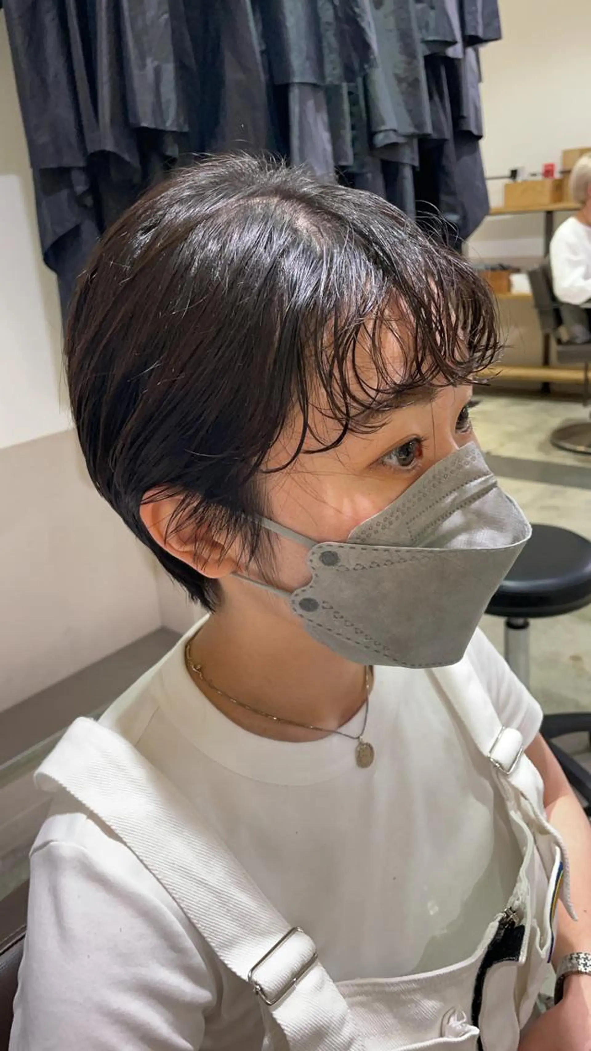 ショート パーマ 斉藤 瑞恵のヘアスタイル