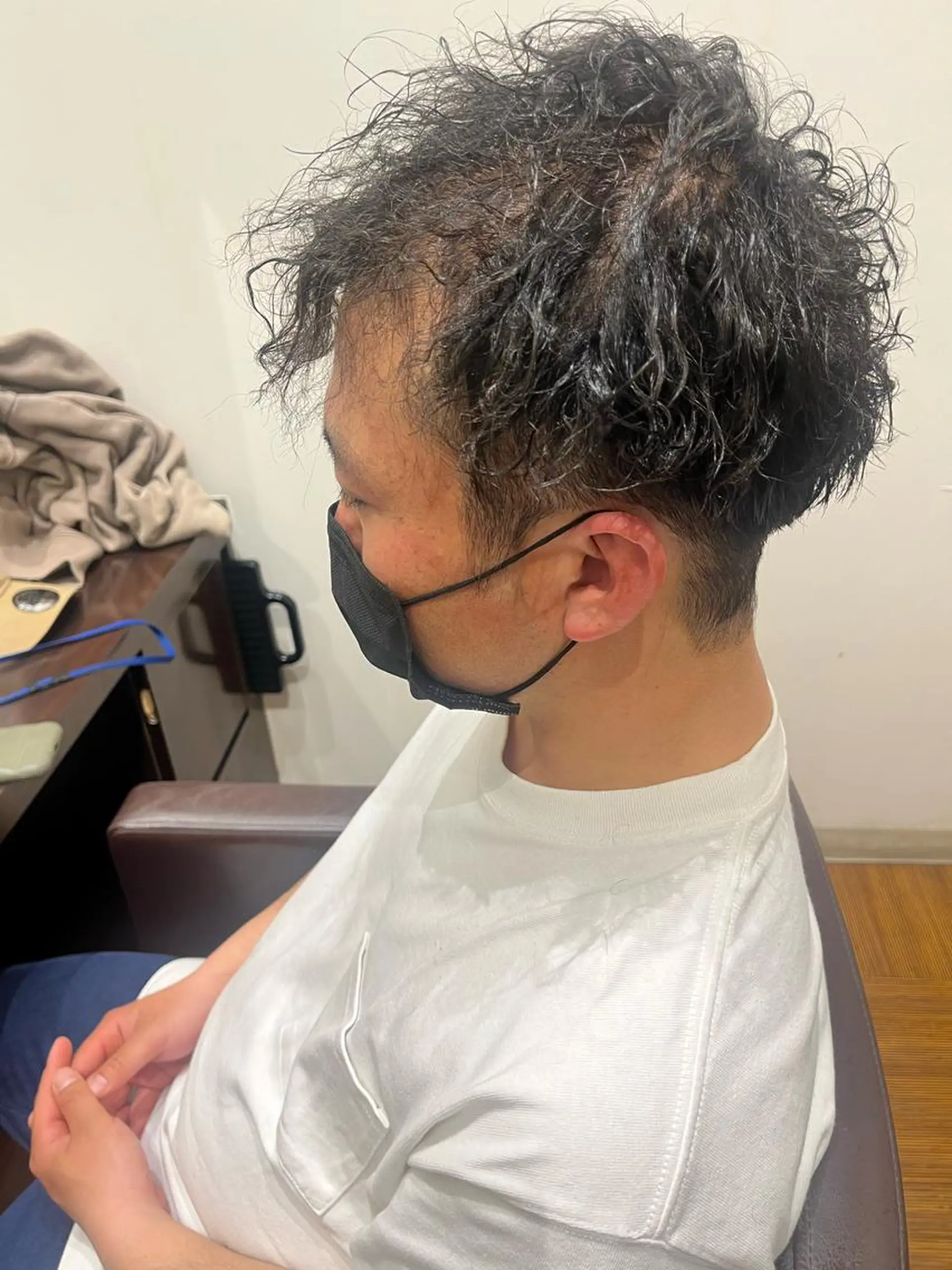 パーマ メンズ 伊藤 未紗希のヘアスタイル