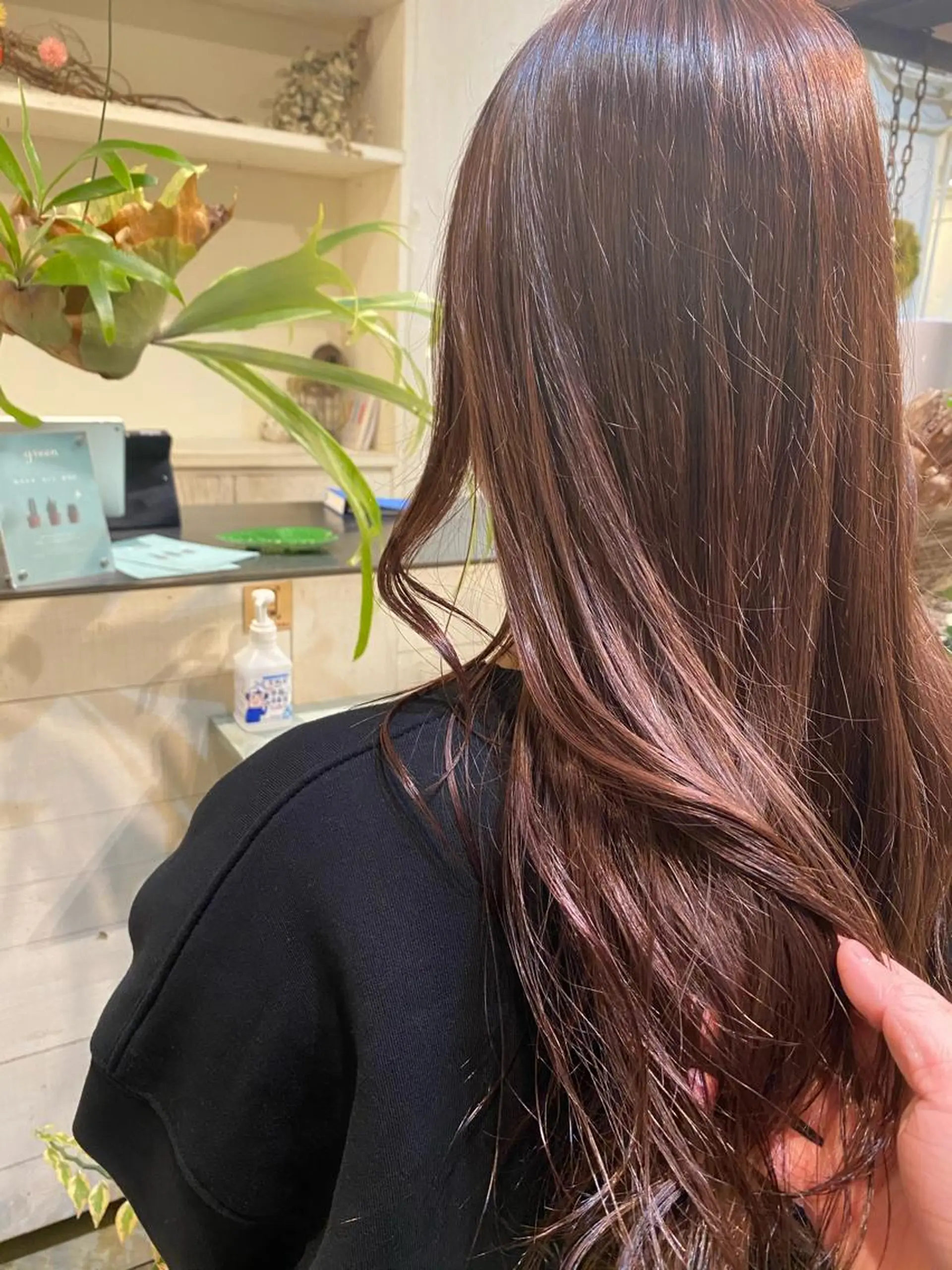 ロング レッドブラウン 谷九/天王寺/上本町 ショート/ボブ/北川のヘアスタイル