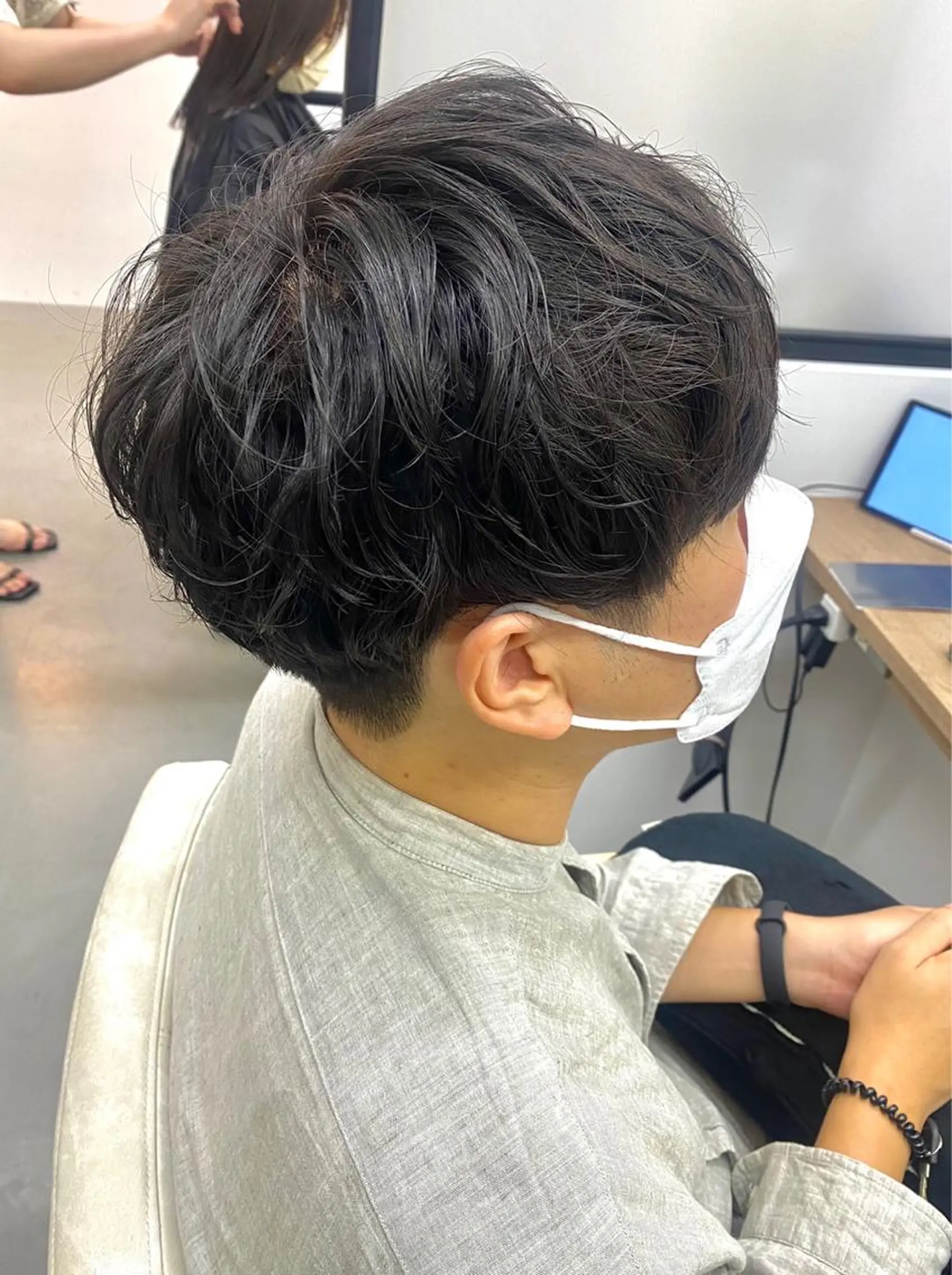 ショート カラー パーマ メンズ Aujuaソムリエ 🎨‎♡HARUのヘアスタイル