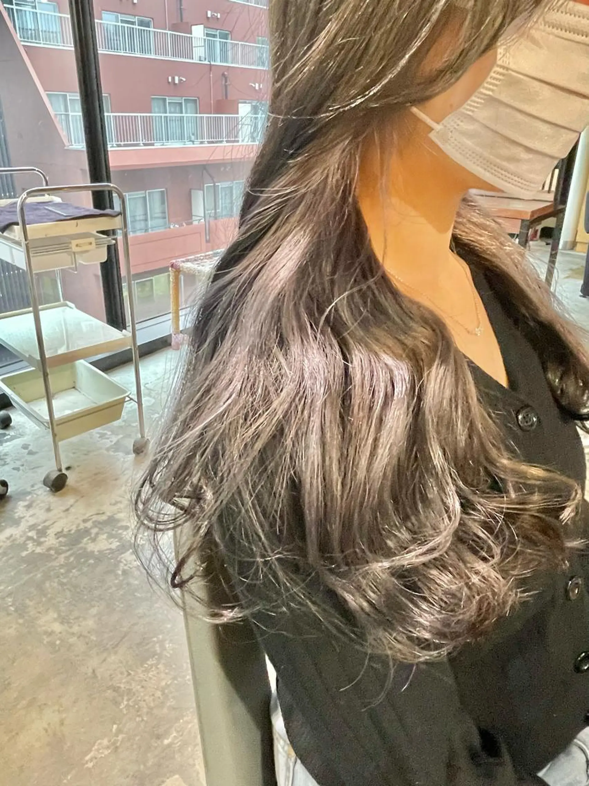 ミディアム カラー ベージュカラー インナーカラー ボブ ボブインナー La fith hair ray所属・メンズ/パーマ/ ブリーチ/KAITOのヘアスタイル