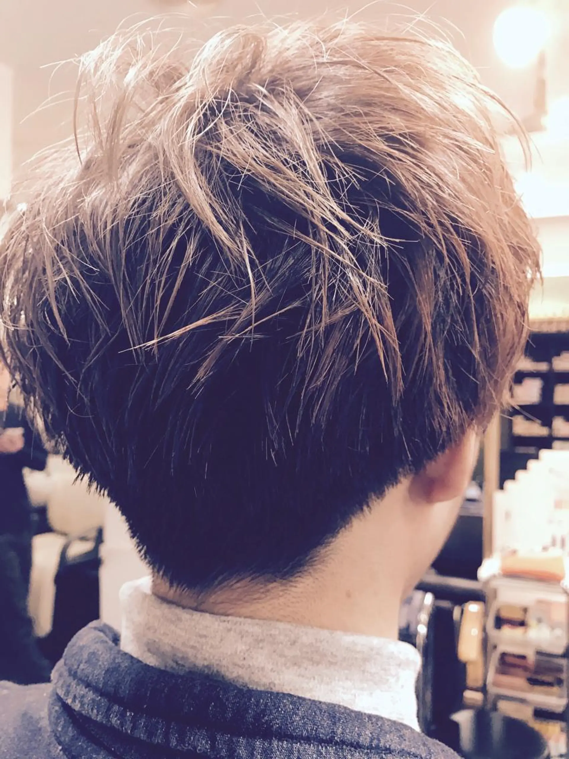 メンズ 前之園 ひかるのヘアスタイル