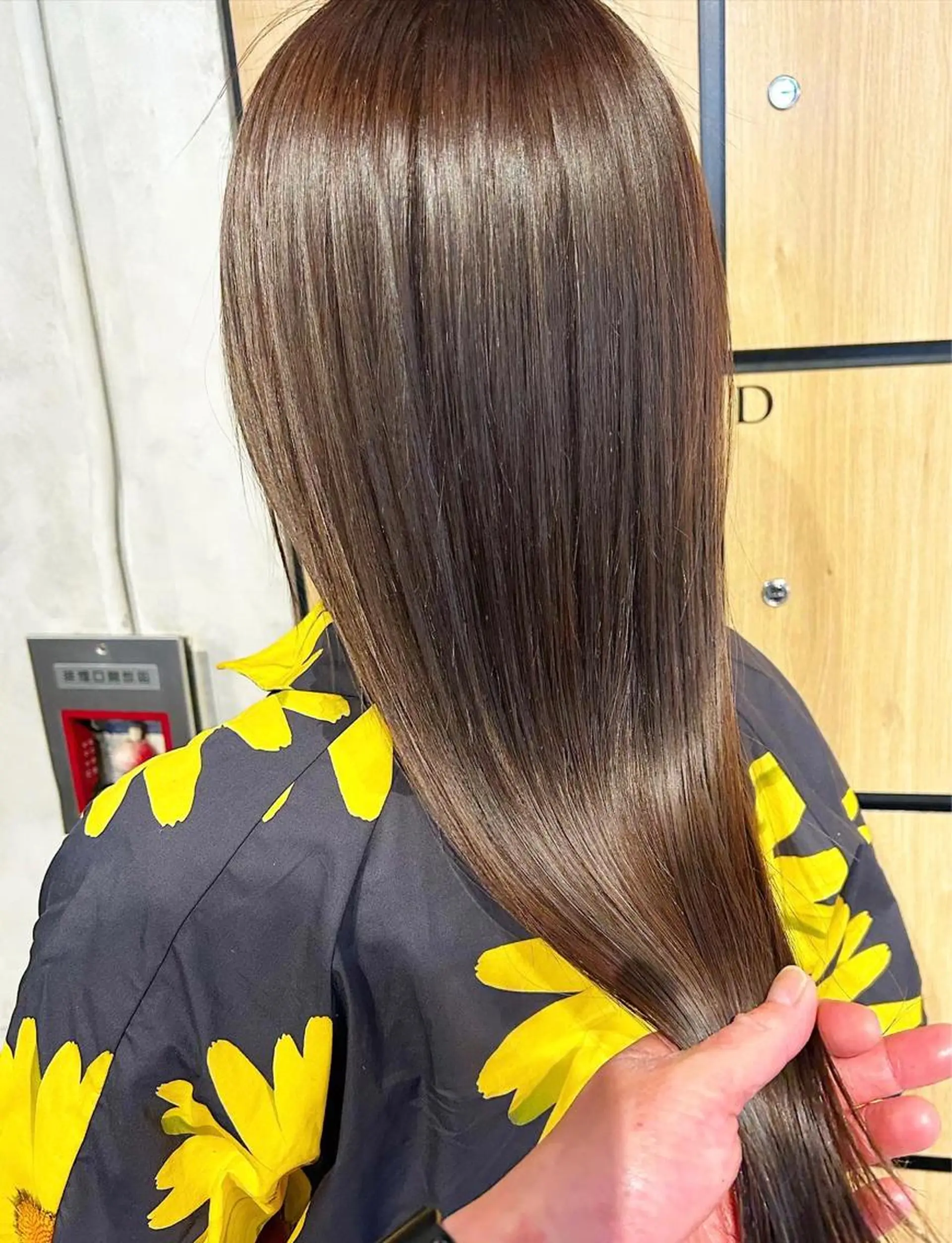 ロング カラー ブリーチ 髪質改善 ロング トリートメント 酸性ストレート ヘアカラー 縮毛矯正 💎髪質改善専門 jewel boxのヘアスタイル