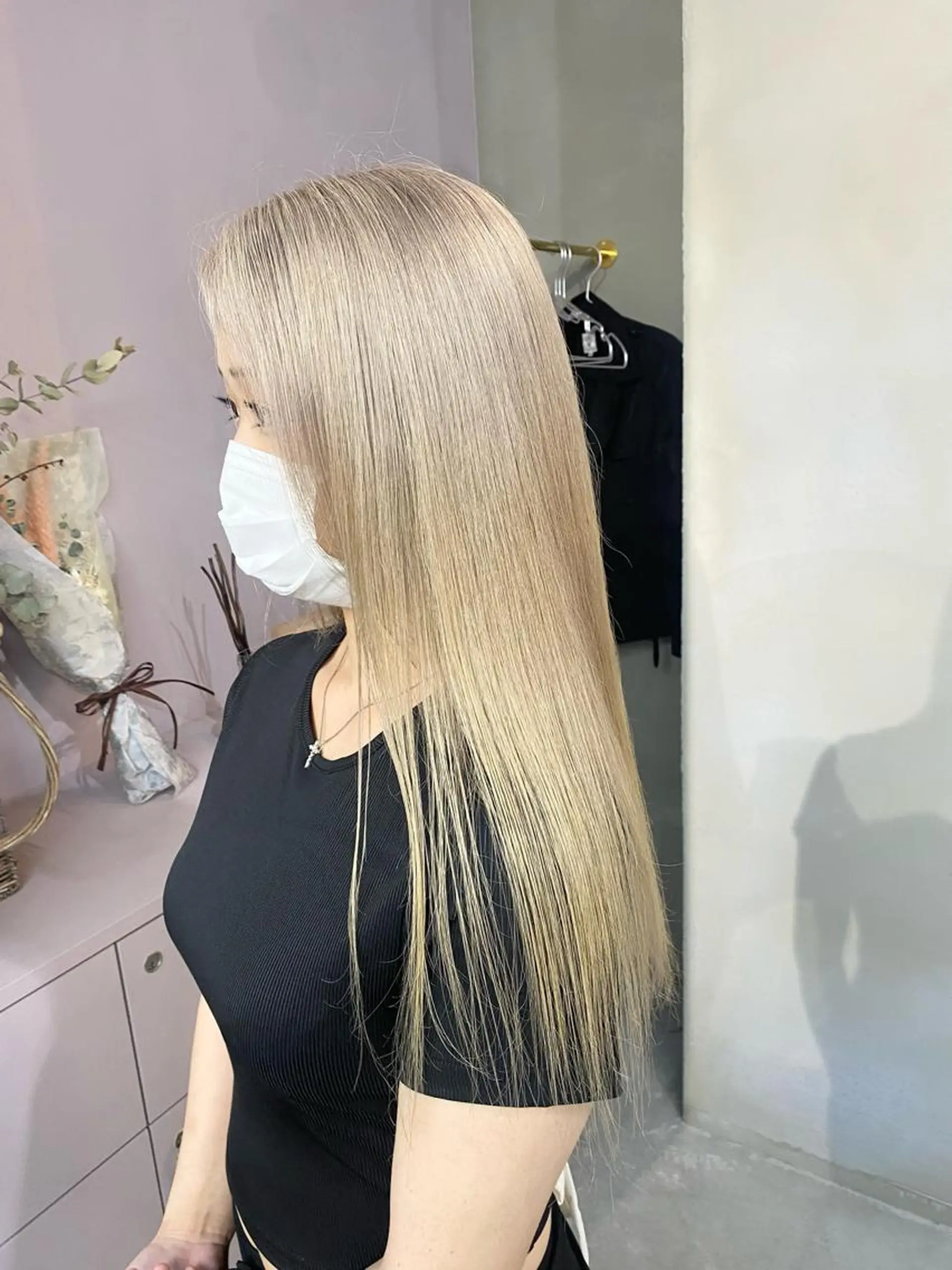 カラー 前橋 姫奈のヘアスタイル