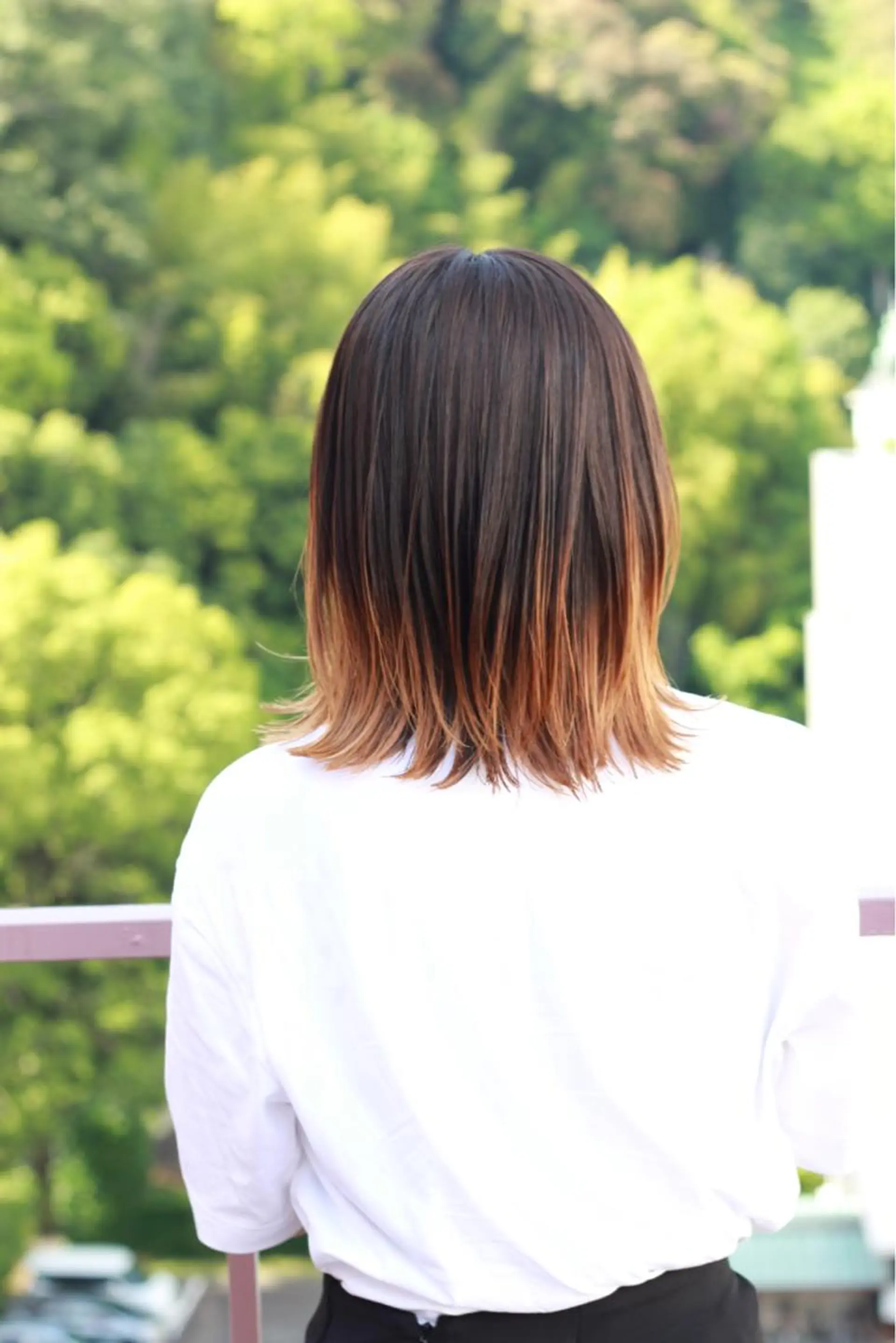 ミディアム カラー グラデーションカラー ヘアカラー Viage （ビアージュ）のヘアスタイル