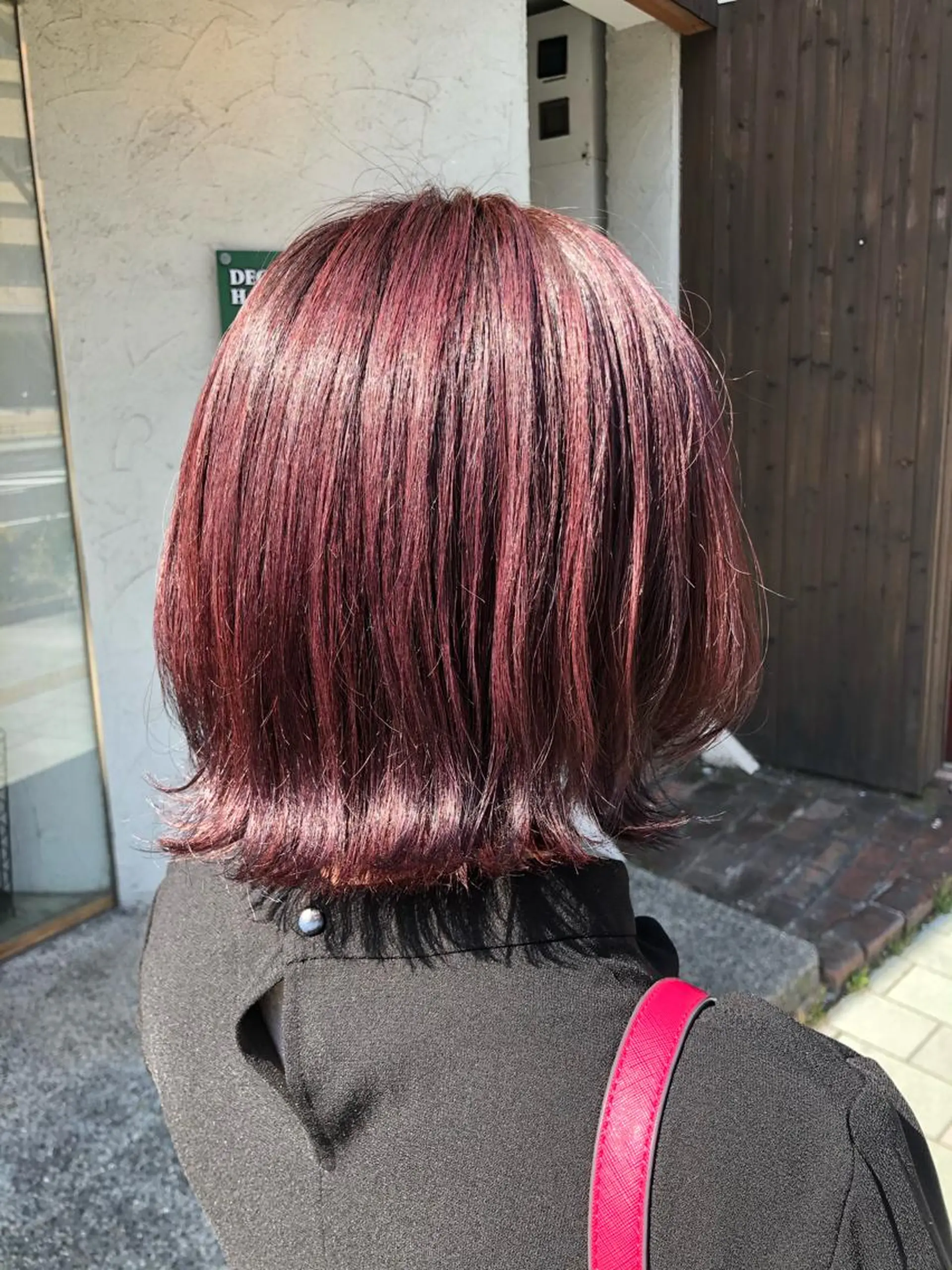 ミディアム ヘアカラー 國次 夕貴のヘアスタイル