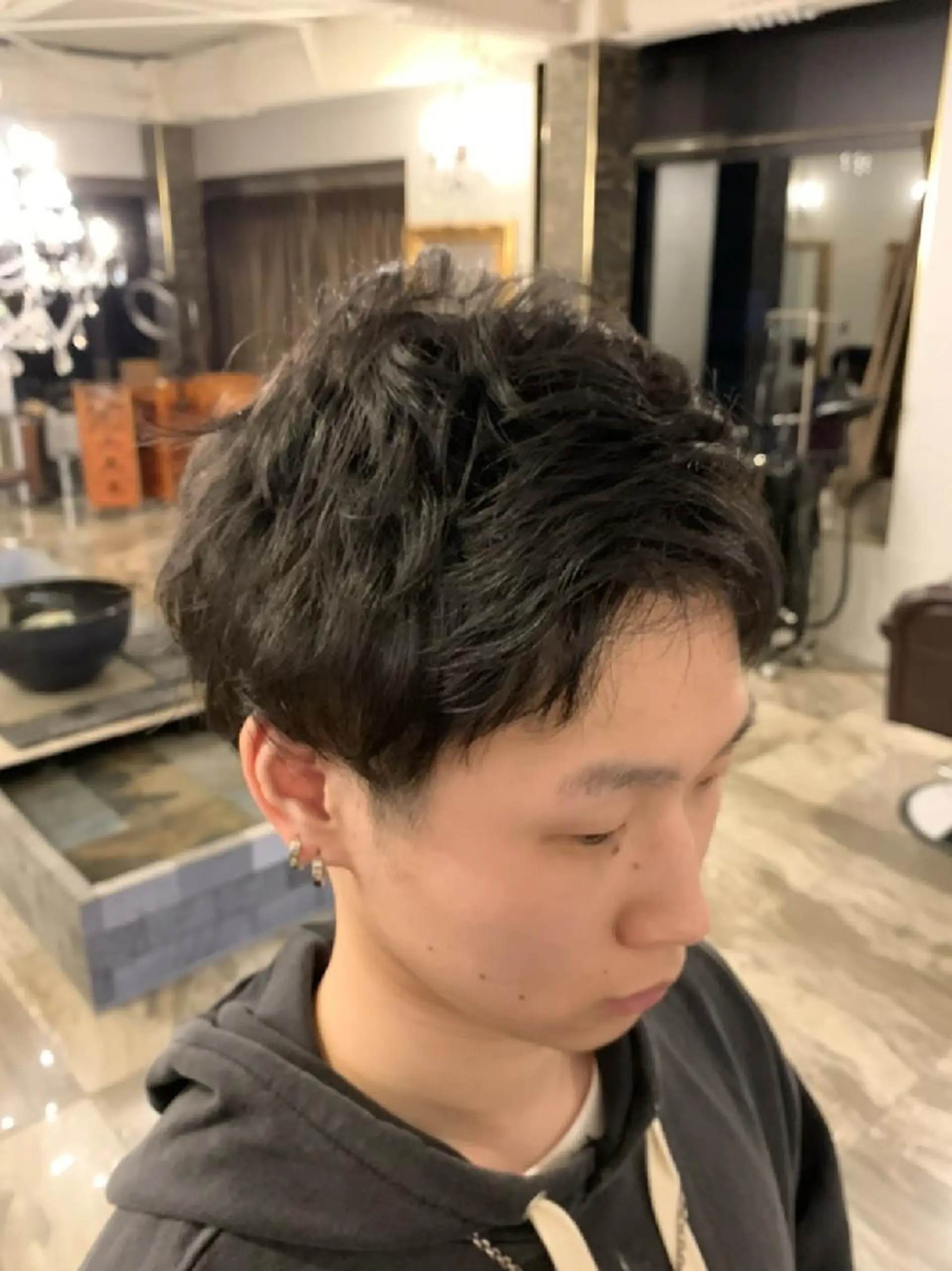 メンズ 山崎 絹人のヘアスタイル