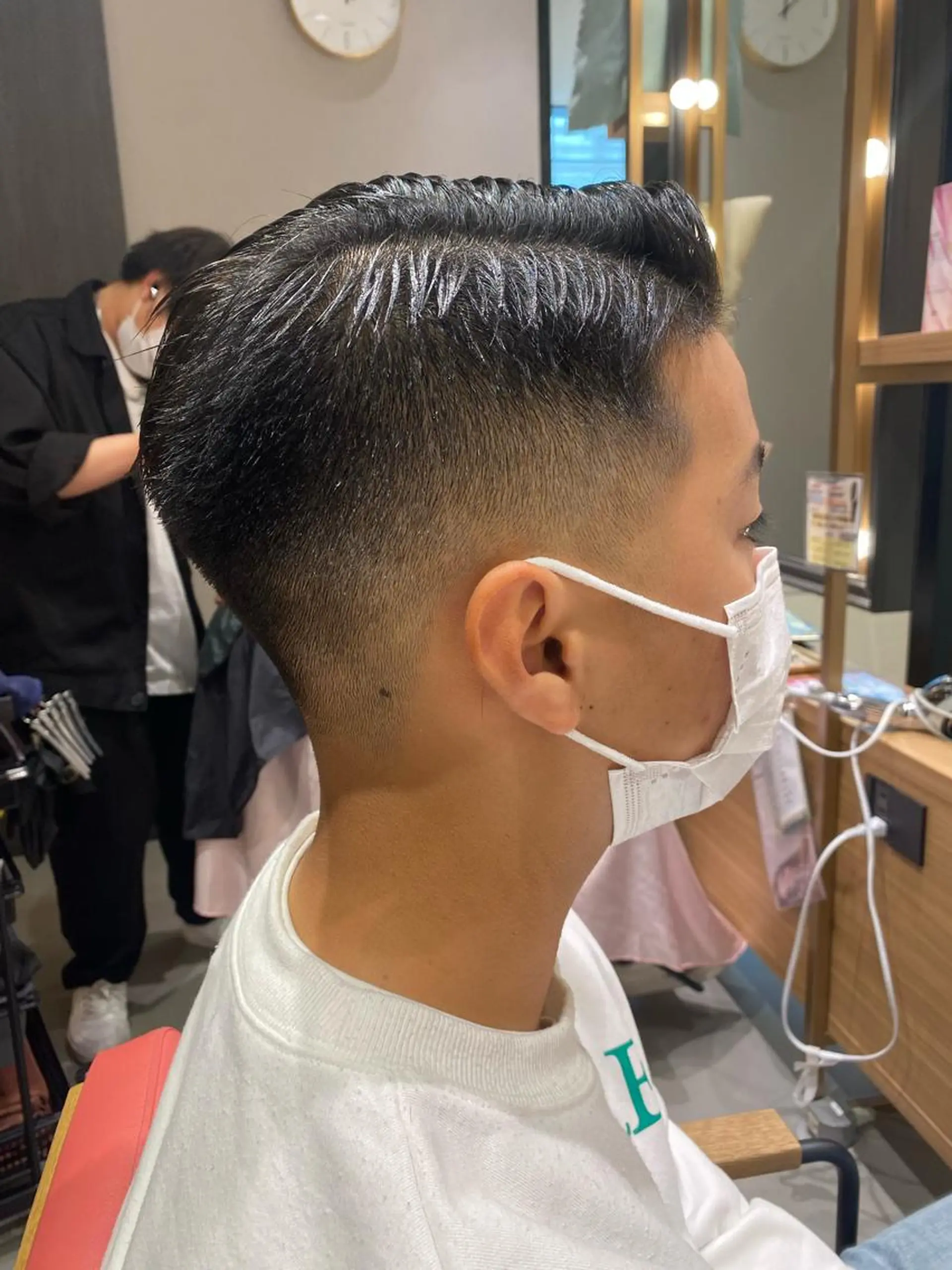 ショート メンズ unopulir 景山　凌のヘアスタイル