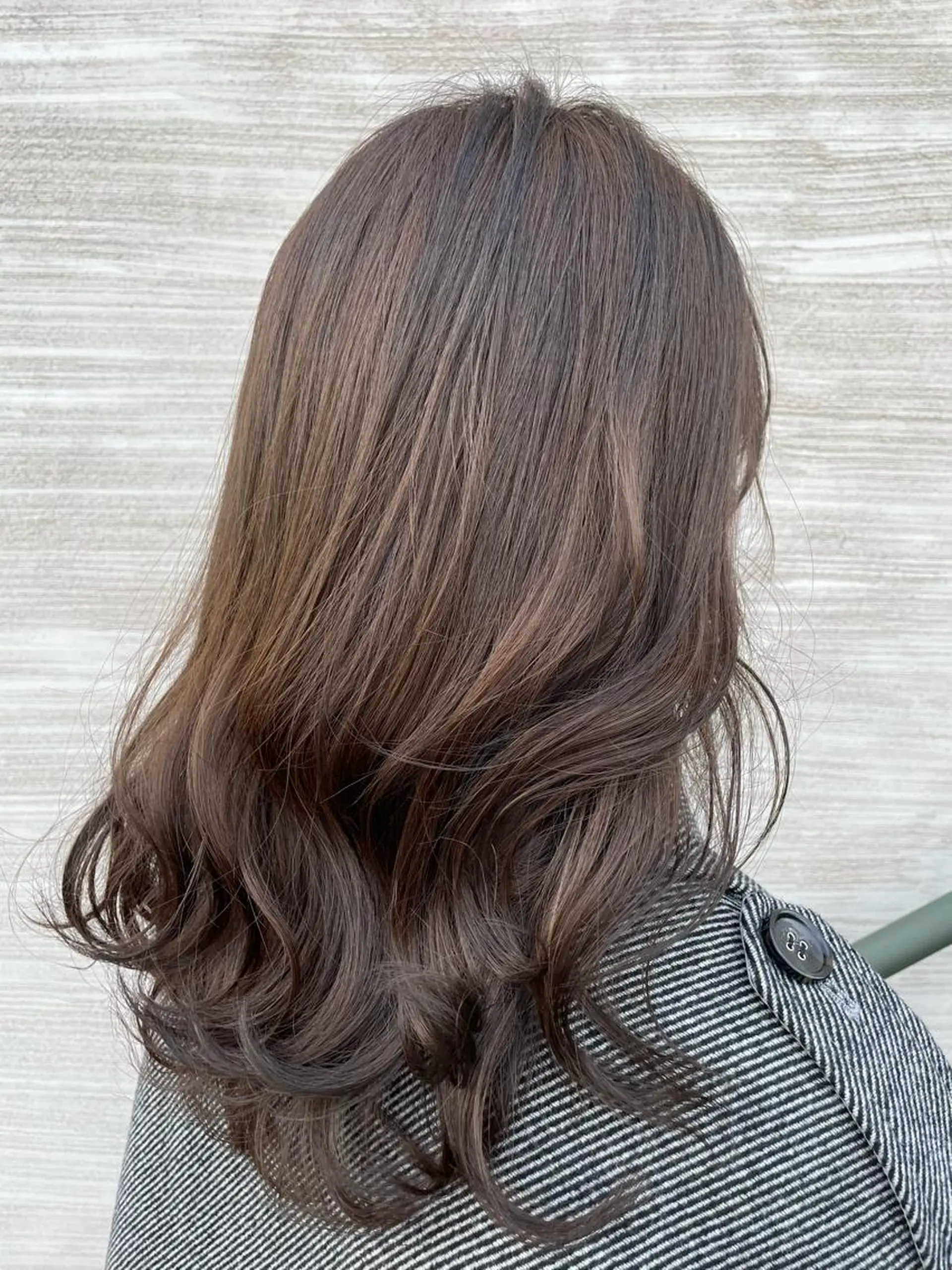 ロング カラー バレイヤージュ ベージュカラー ブロンド デザインカラー グラデーションカラー 韓国風/オシャレ /縮毛矯正/滝口琴未のヘアスタイル