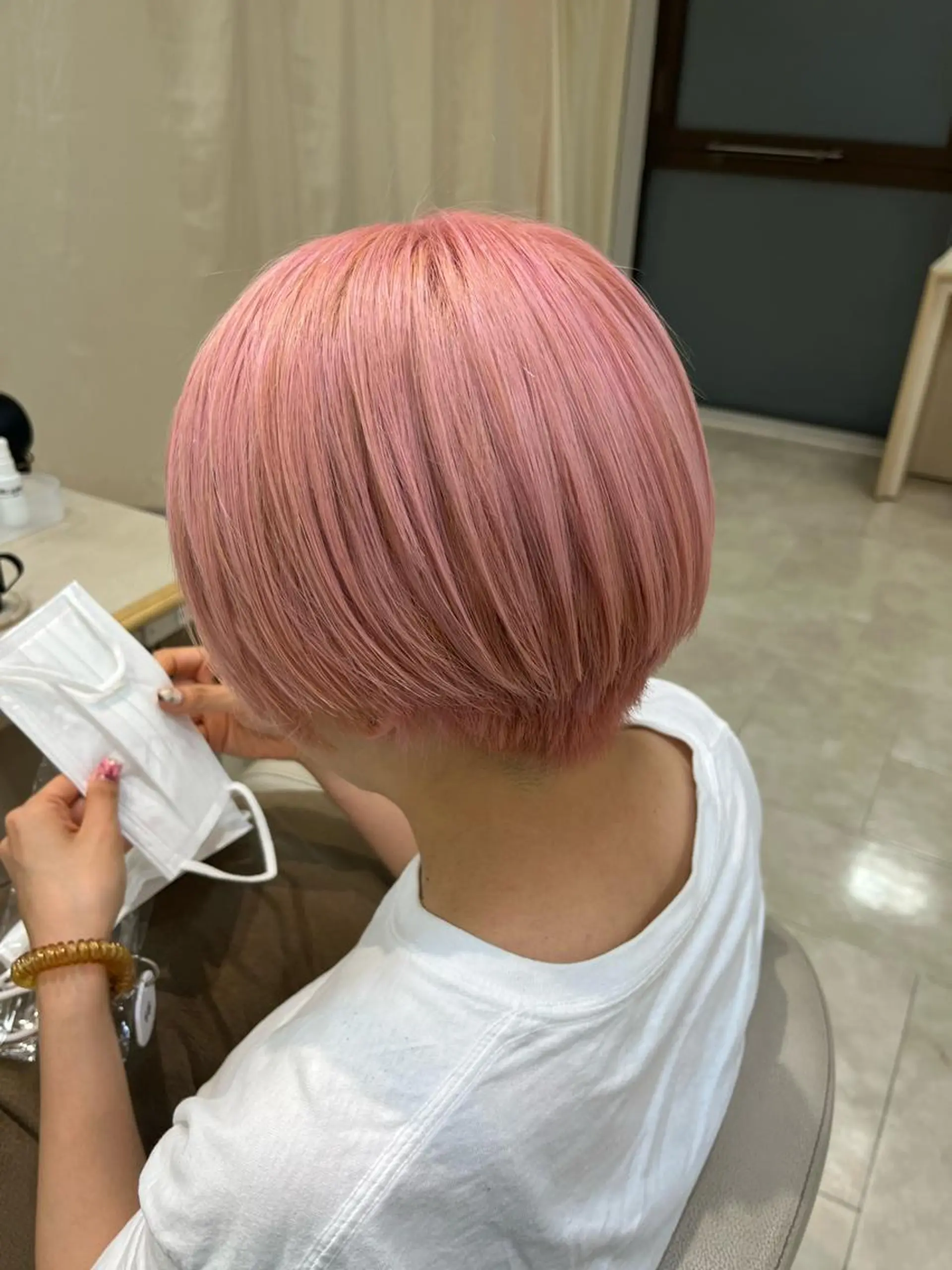 セミロング カラー 暖色専門美容師🎀 お客様満足度◎のヘアスタイル