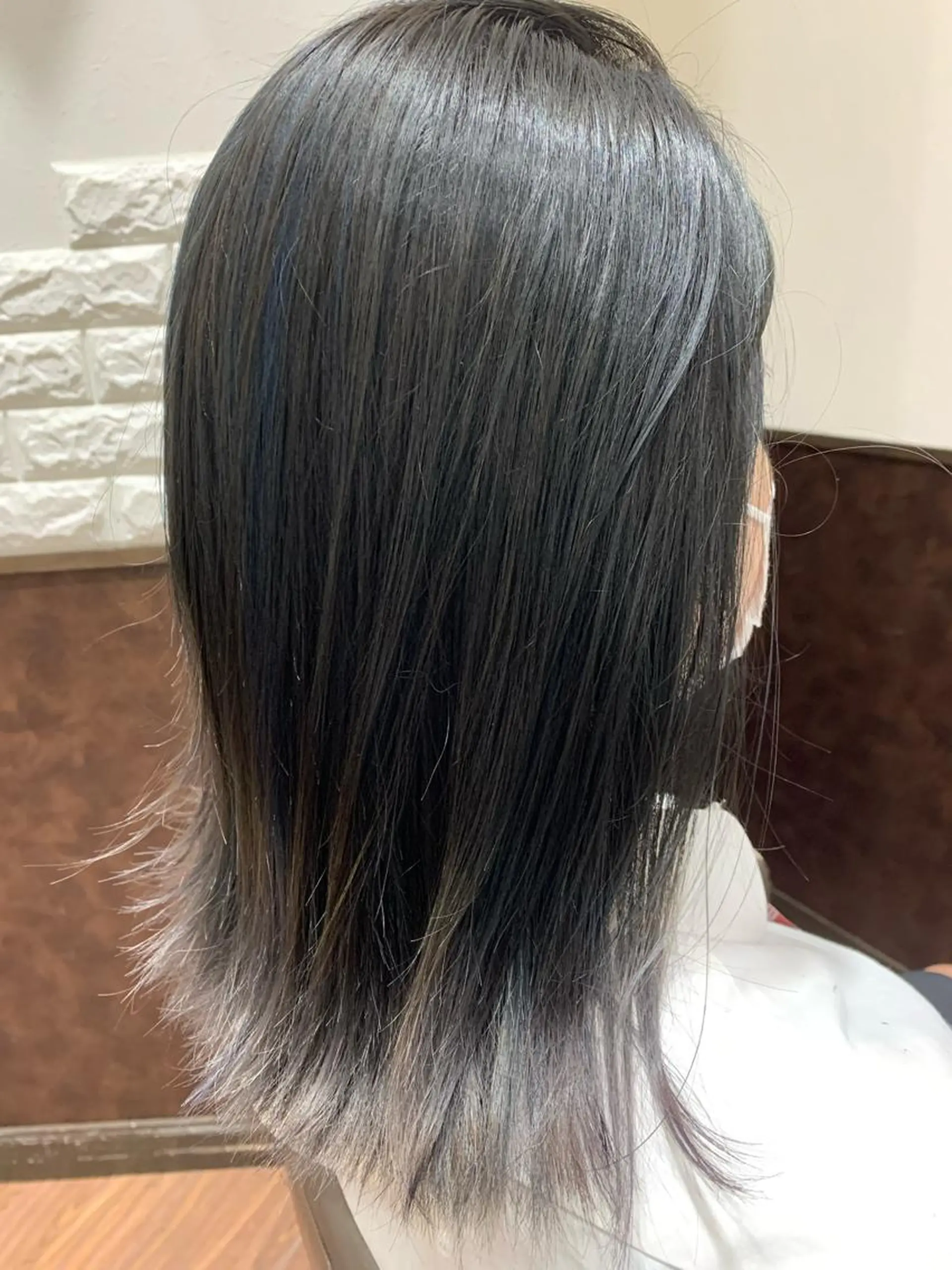 ミディアム カラー カット ヘアカラー Ebise Kazunoriのヘアスタイル