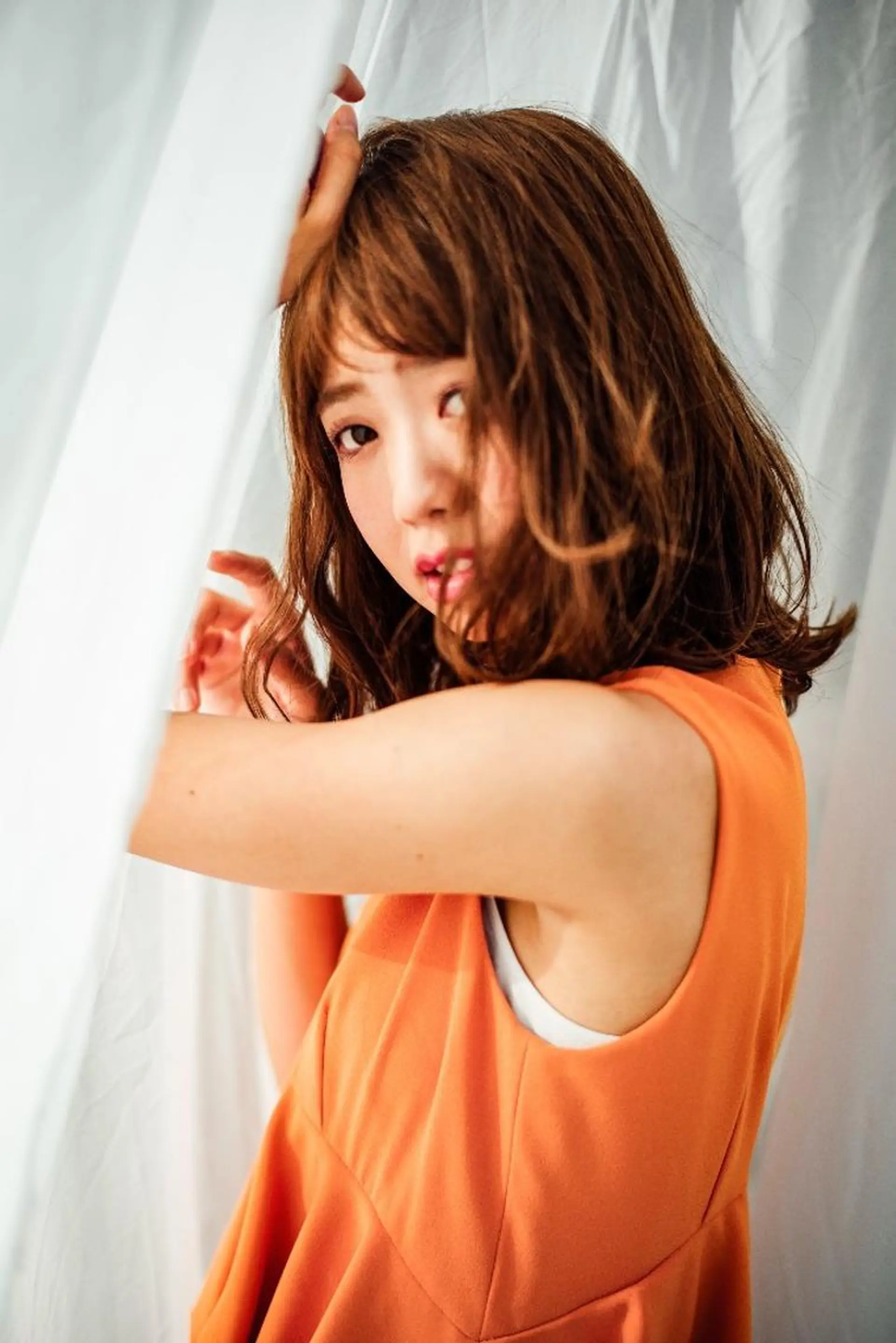 パーマ ミディアム 尾野 恭平のヘアスタイル