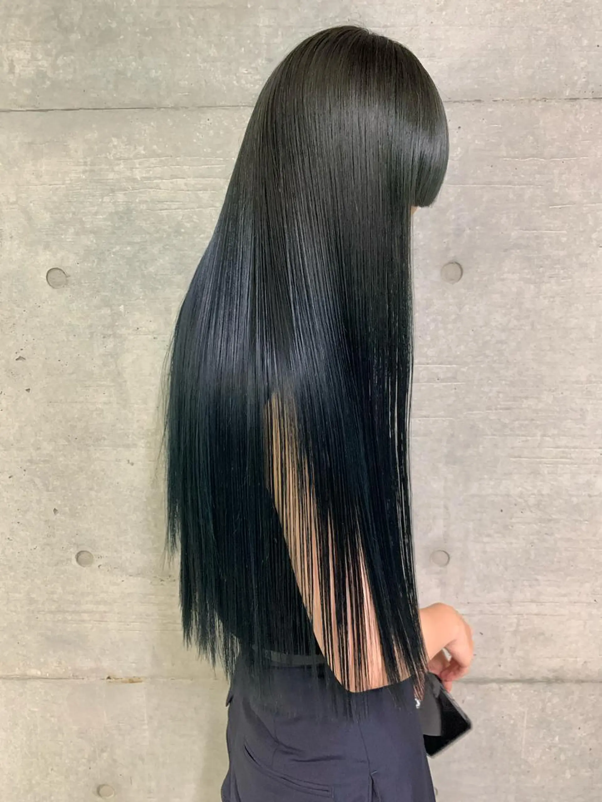 ミディアム トリートメント THE./ブリーチ 透感カラー/髪質改善のヘアスタイル