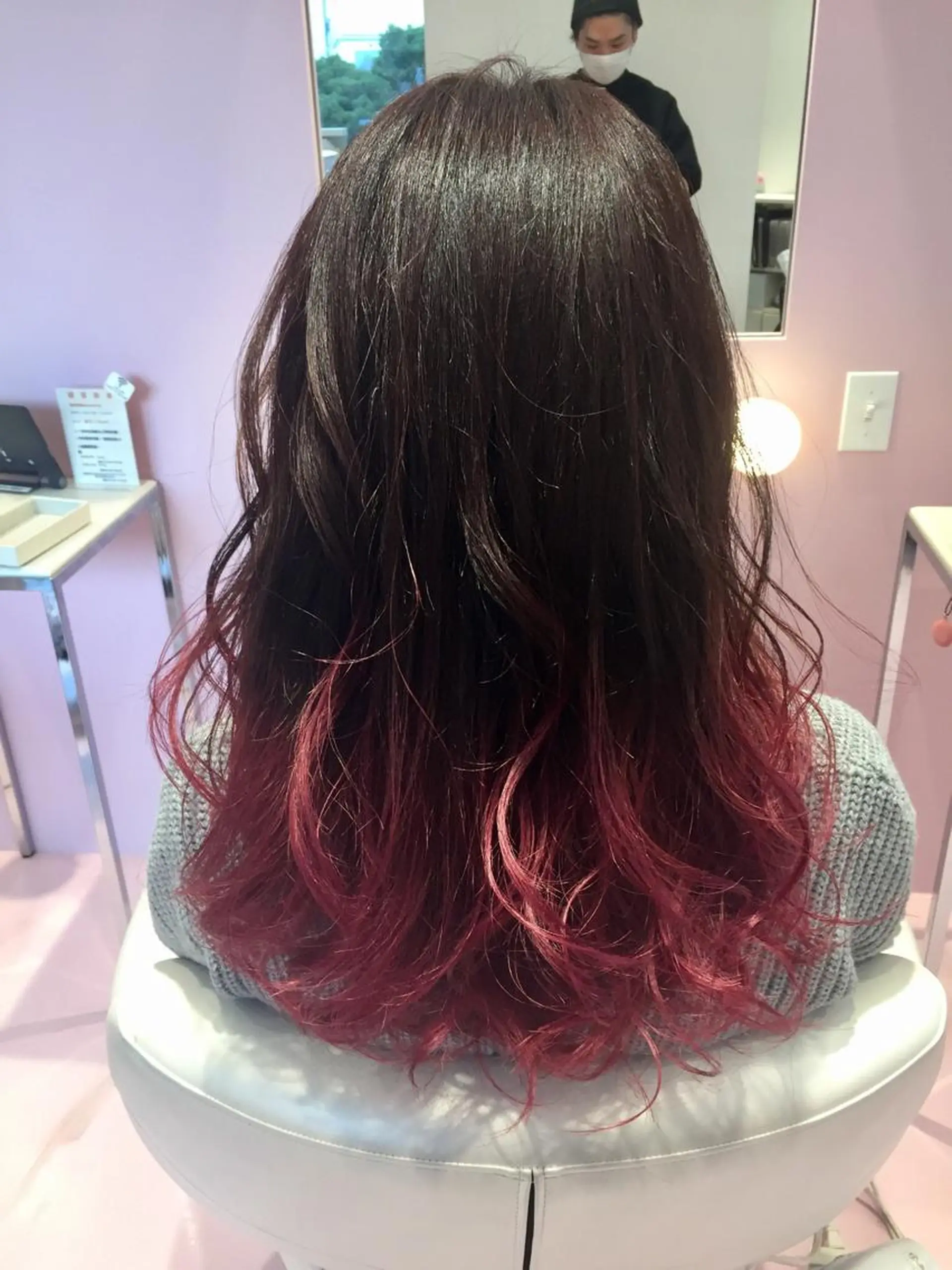 セミロング カット ヘアカラー トリートメント 所渉/韓国レイヤー /ウルフカットのヘアスタイル