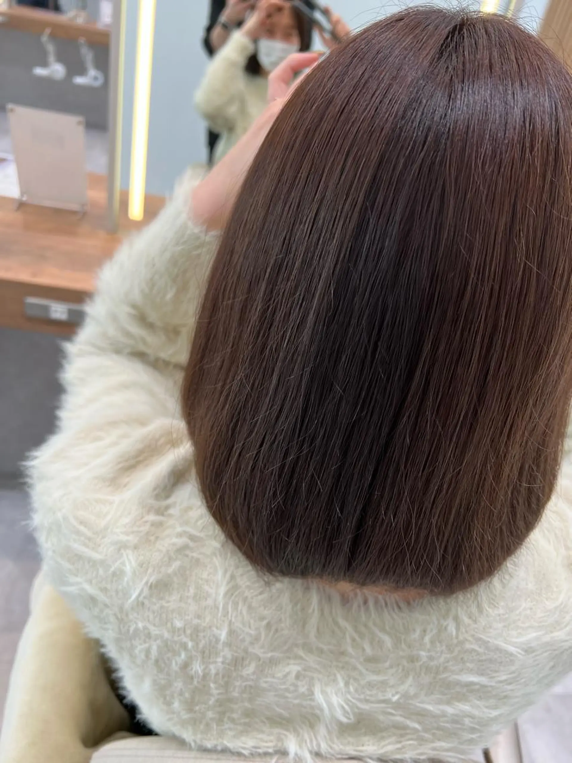 カラー 一ノ瀬 蘭のヘアスタイル