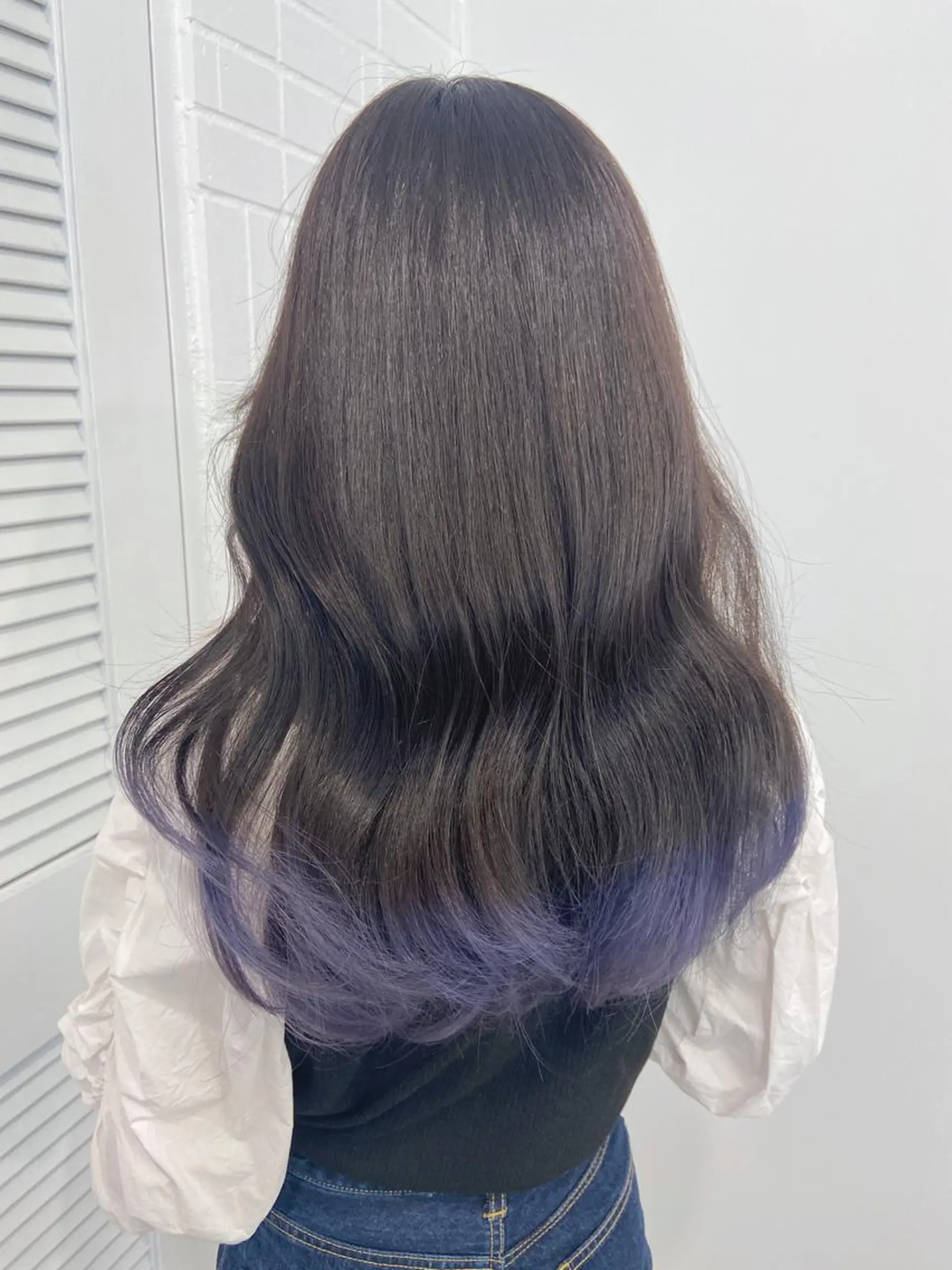 ロング カラー ヘアアレンジ ブリーチ 天神レイヤーカット No.1💖マユカのヘアスタイル