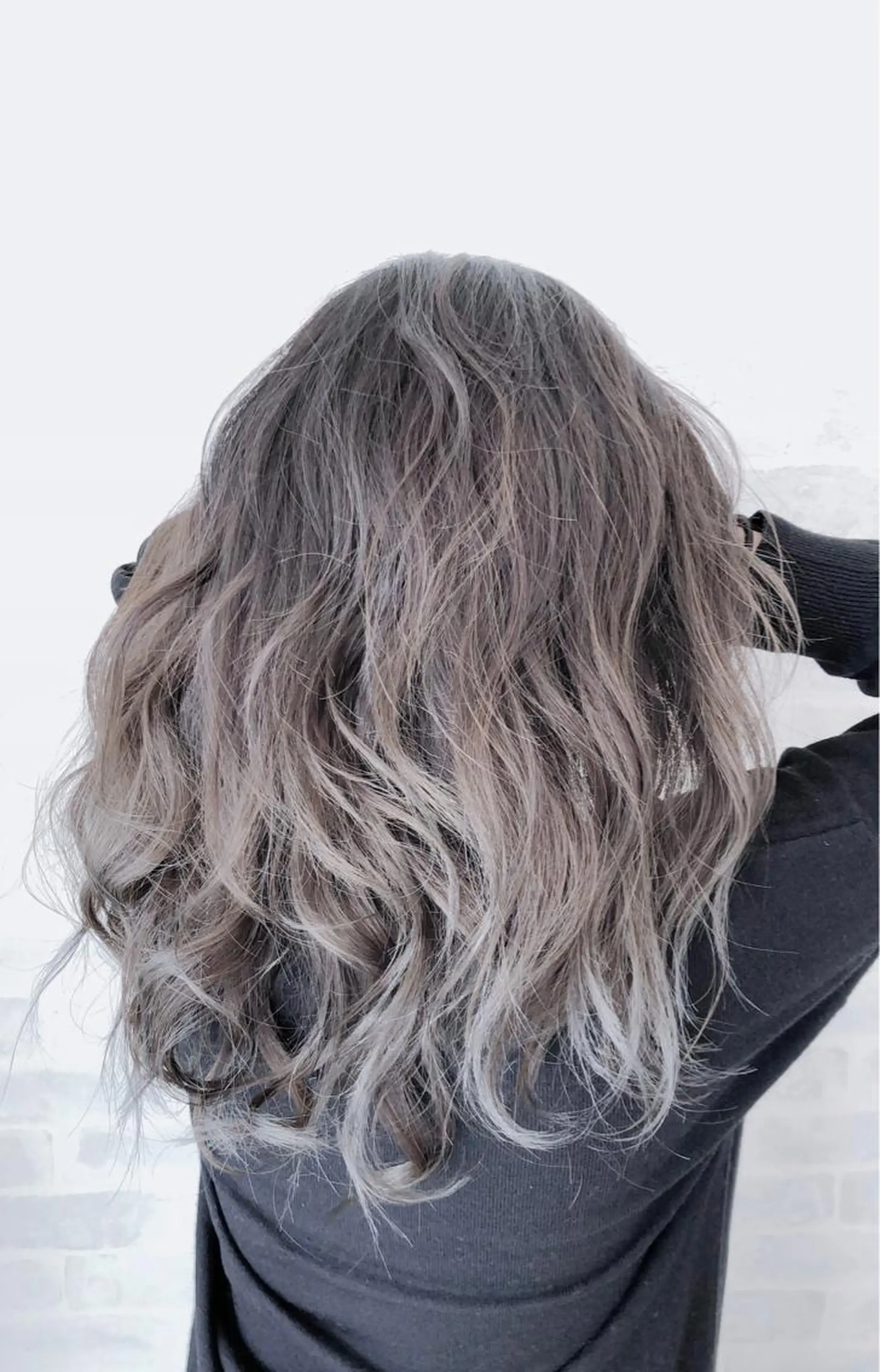 ロング カラー パーマ ヘアアレンジ メンズ キッズ ネイル マツエク・マツパ 山崎 義弘のヘアスタイル