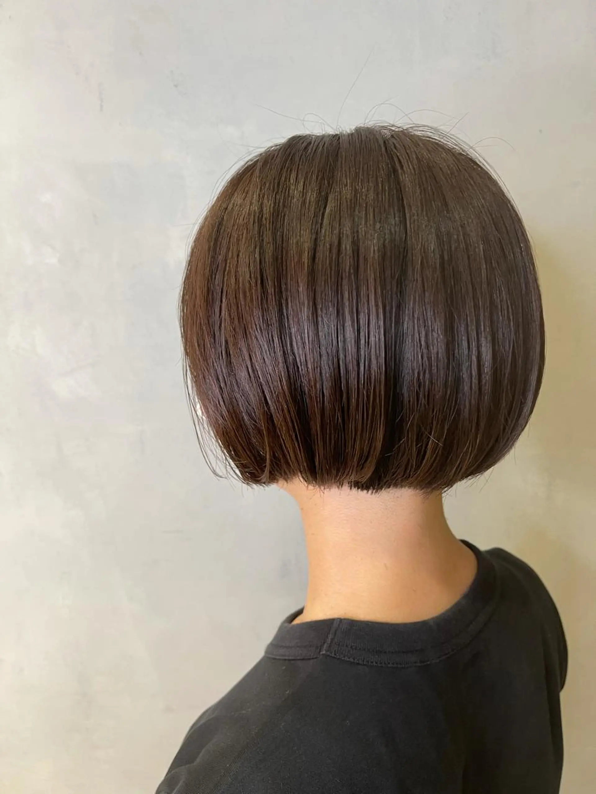 ショート まとまる美髪矯正 ×レイヤーカットのヘアスタイル