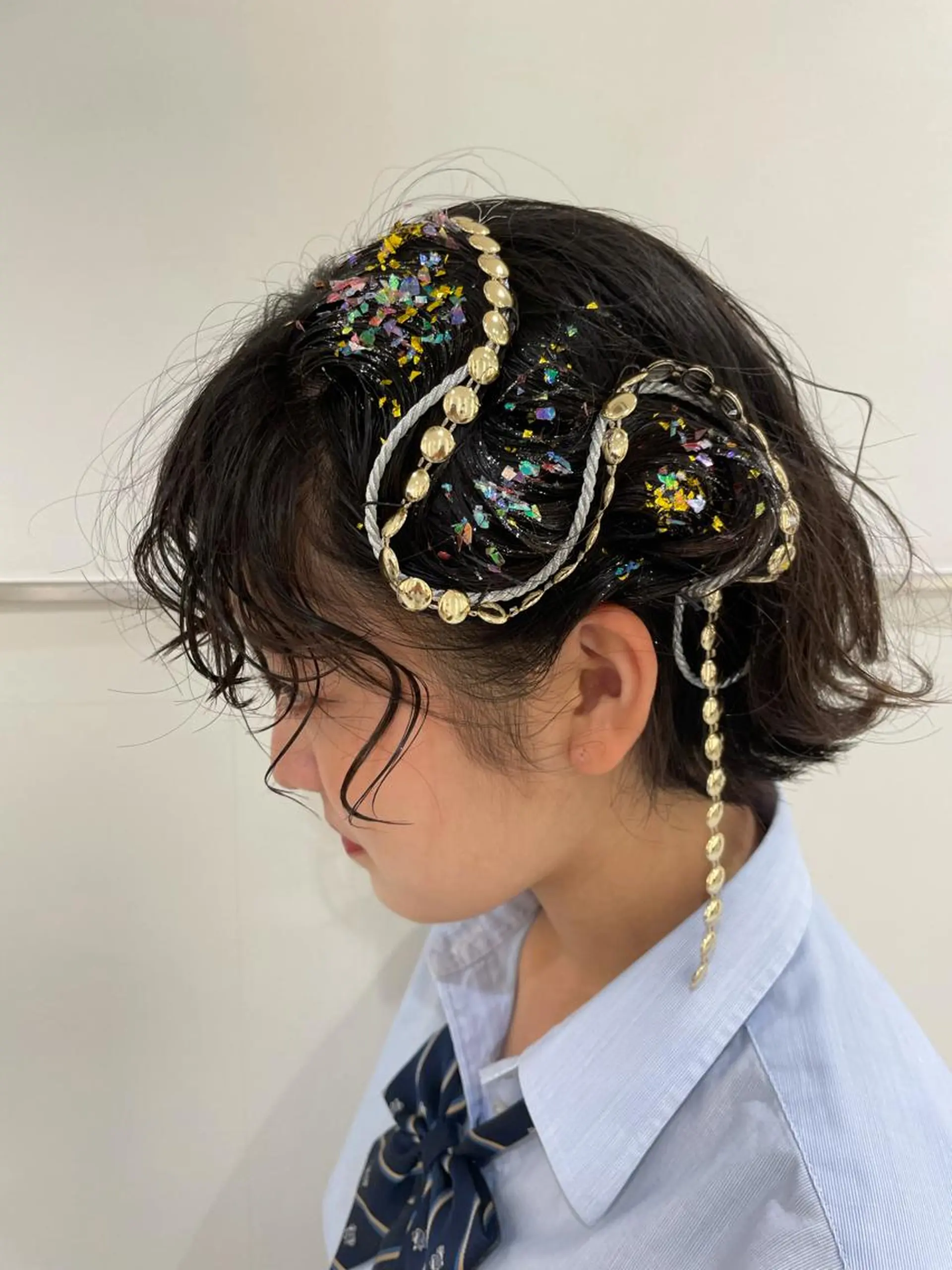 ヘアアレンジ 卒業式のヘアスタイル 松永 梨央のヘアスタイル