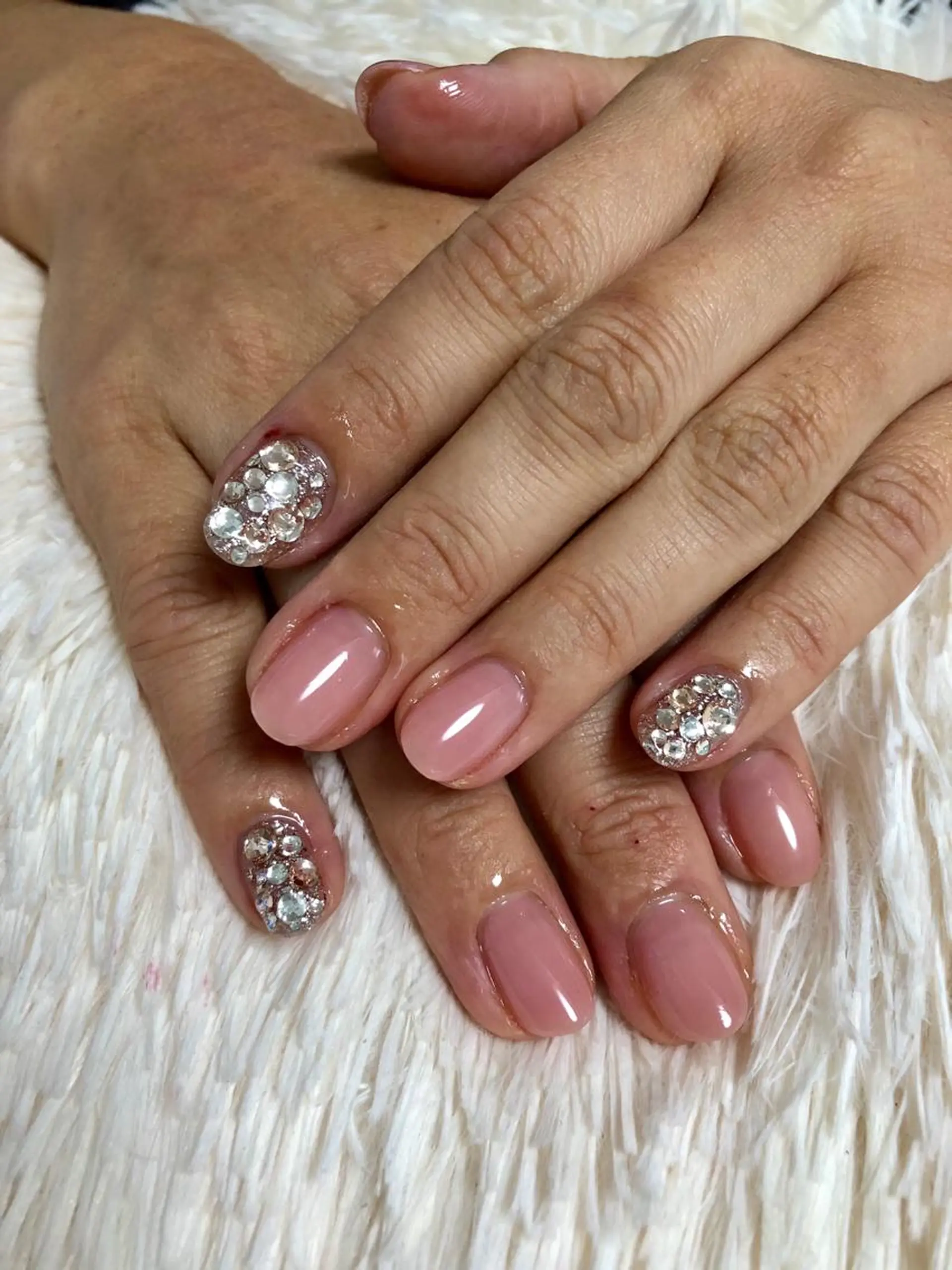 ミディアム カラー パーマ ヘアアレンジ メンズ キッズ ネイル マツエク・マツパ ハンドネイル MALCAnail(マルカネイル)所属・荒木 莉奈のネイルデザイン