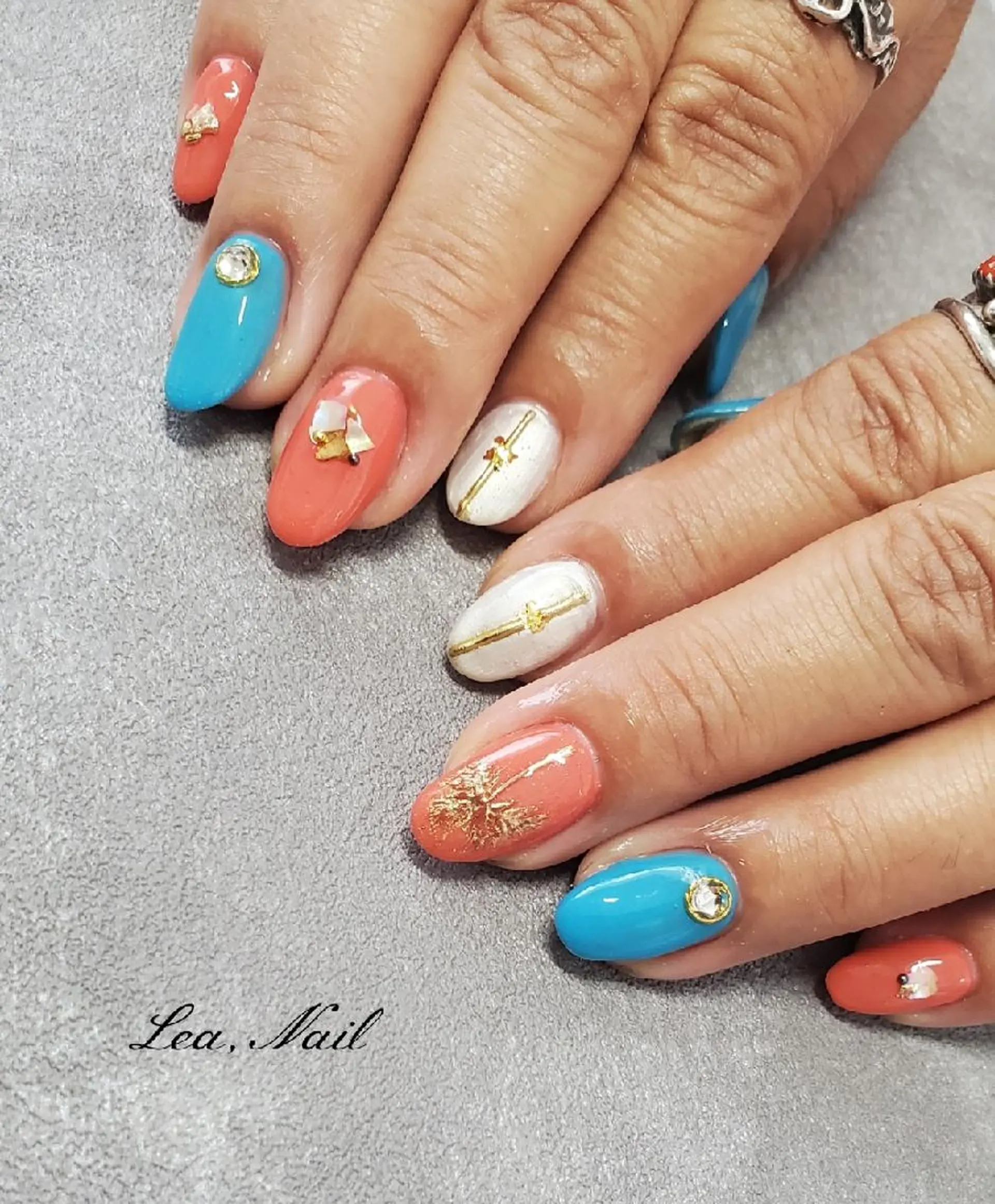 ネイル Lea,Nail所属・松橋 愛のネイルデザイン