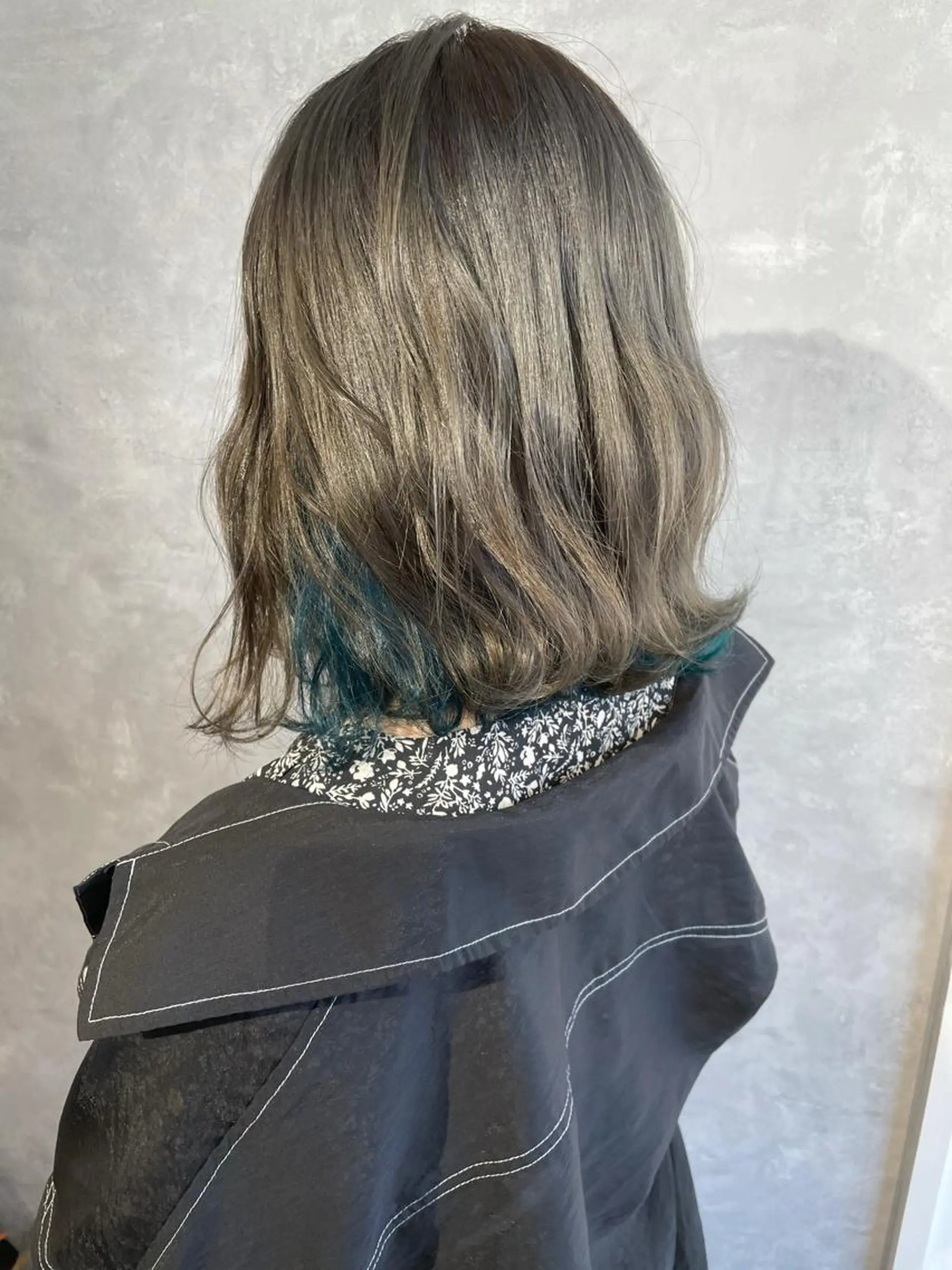 ミディアム ヘアカラー トリートメント 【髪質改善】 川津翔太のヘアスタイル